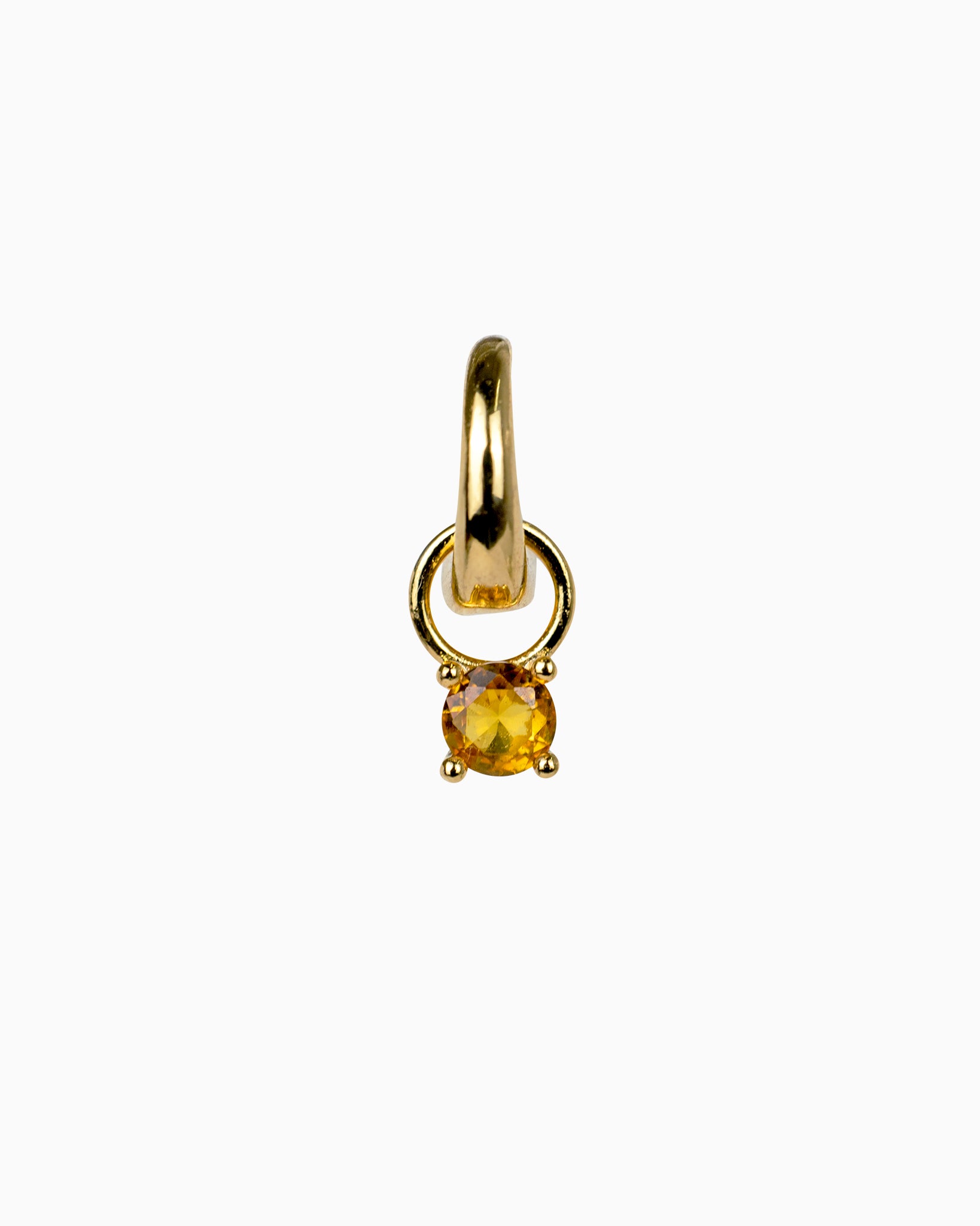 Birthstone Charm – November Topaz