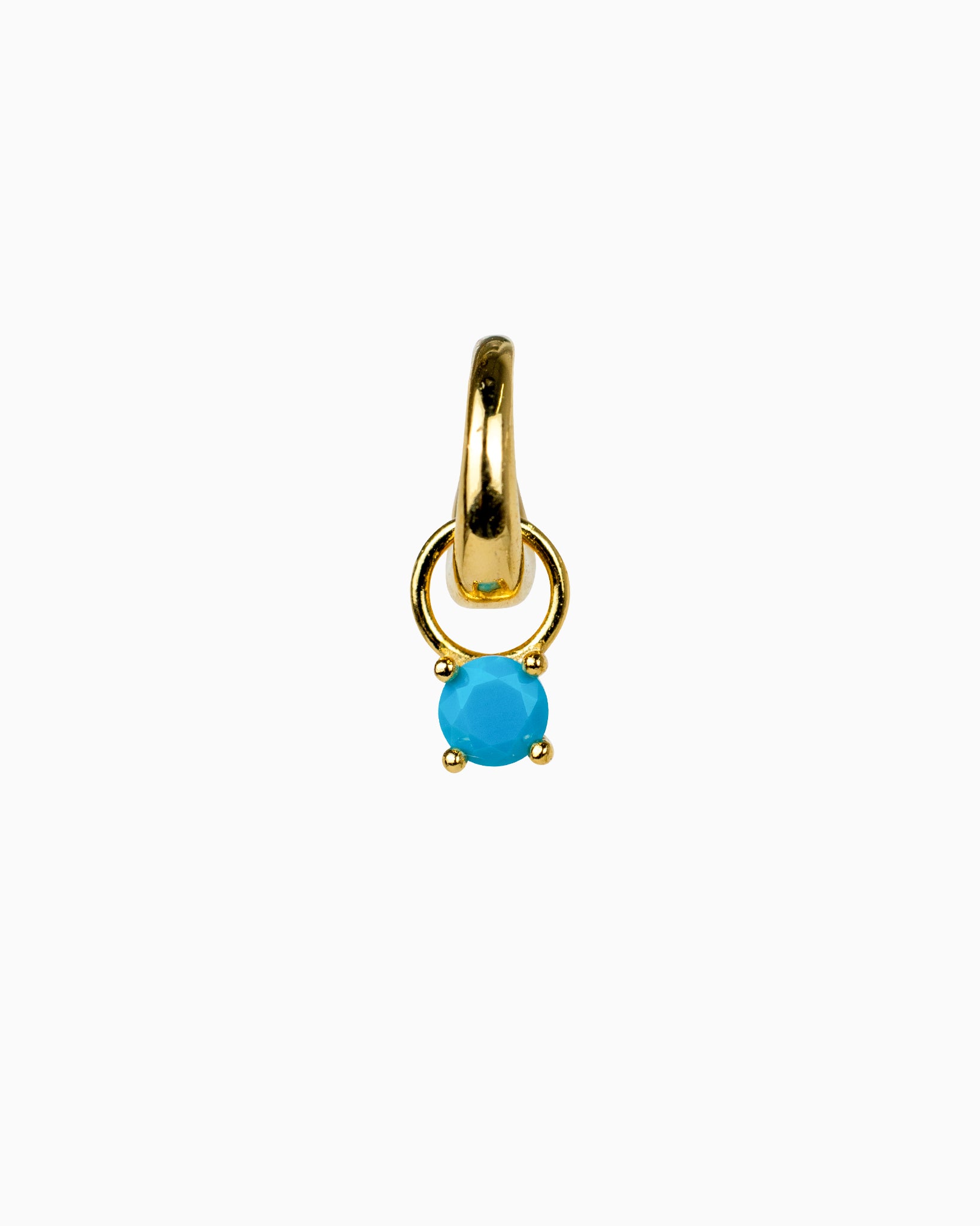 Birthstone Charm – December Turquoise