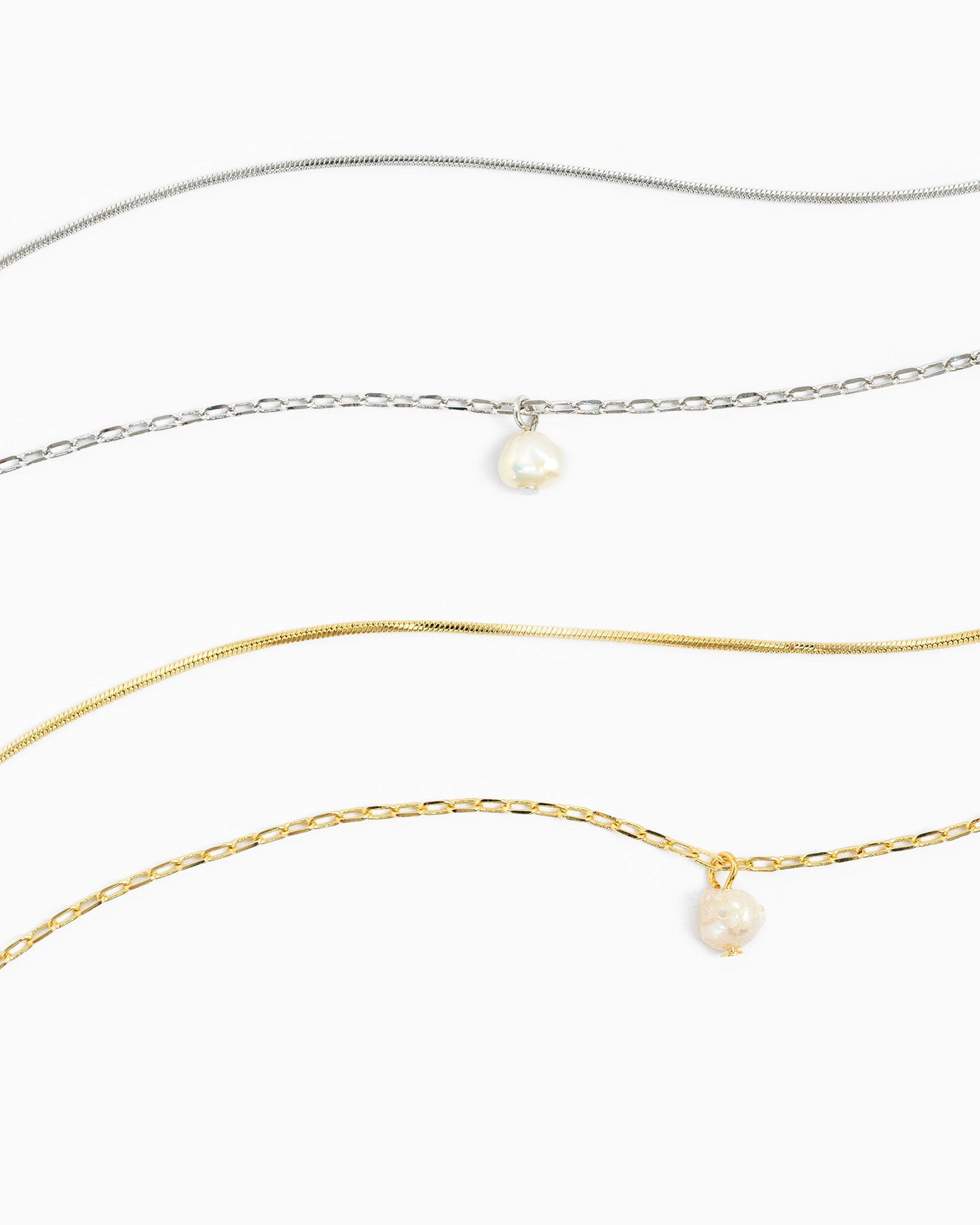 Layered Freshwater Pearl Necklace