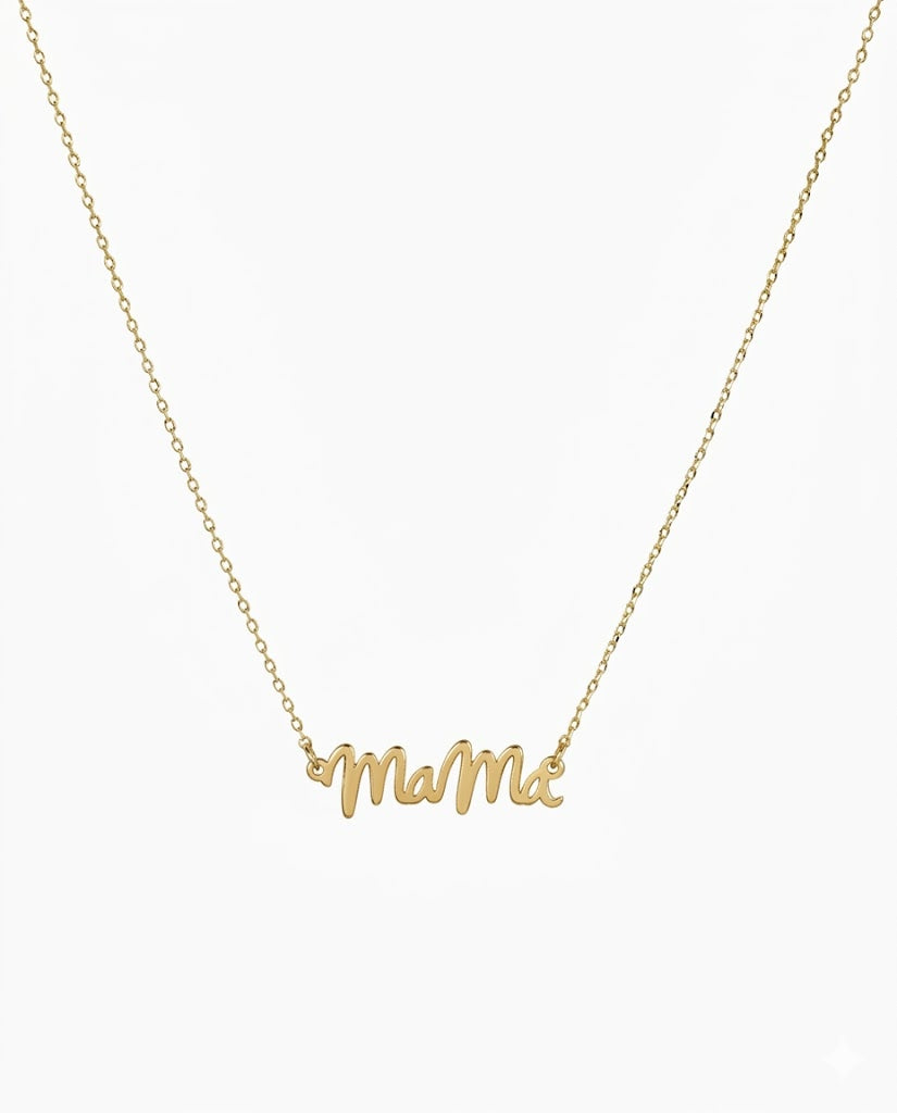 Mama Minimalist Layering Necklace