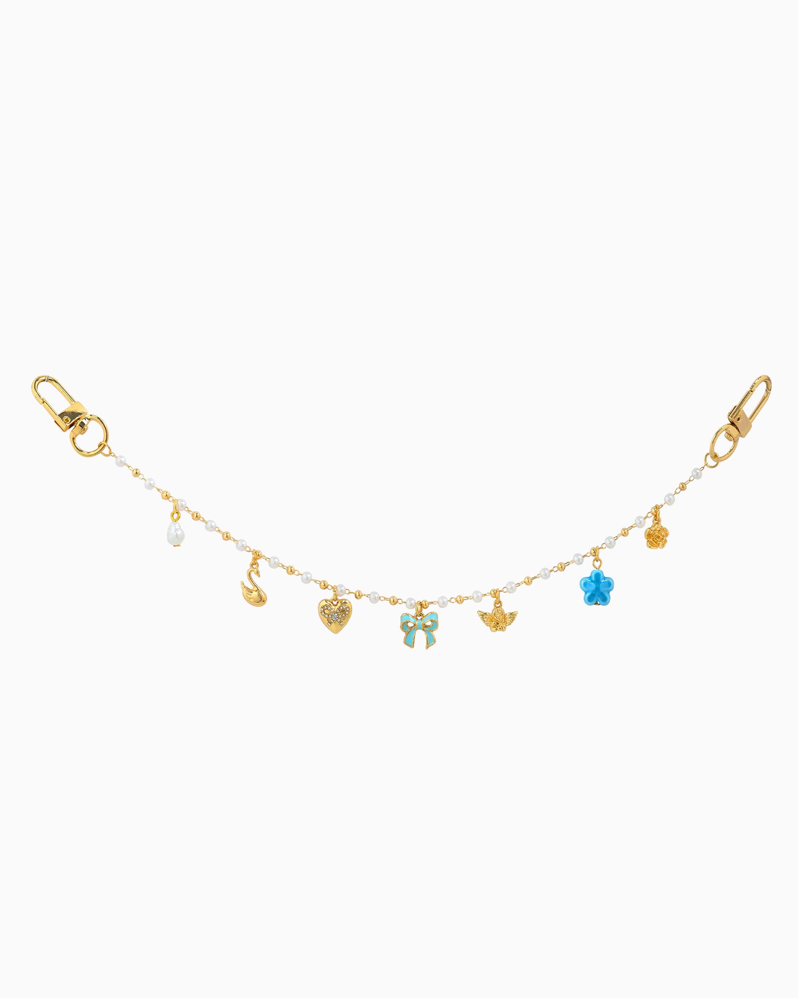 Sugar Pearl Dreams Bow Bag Charm