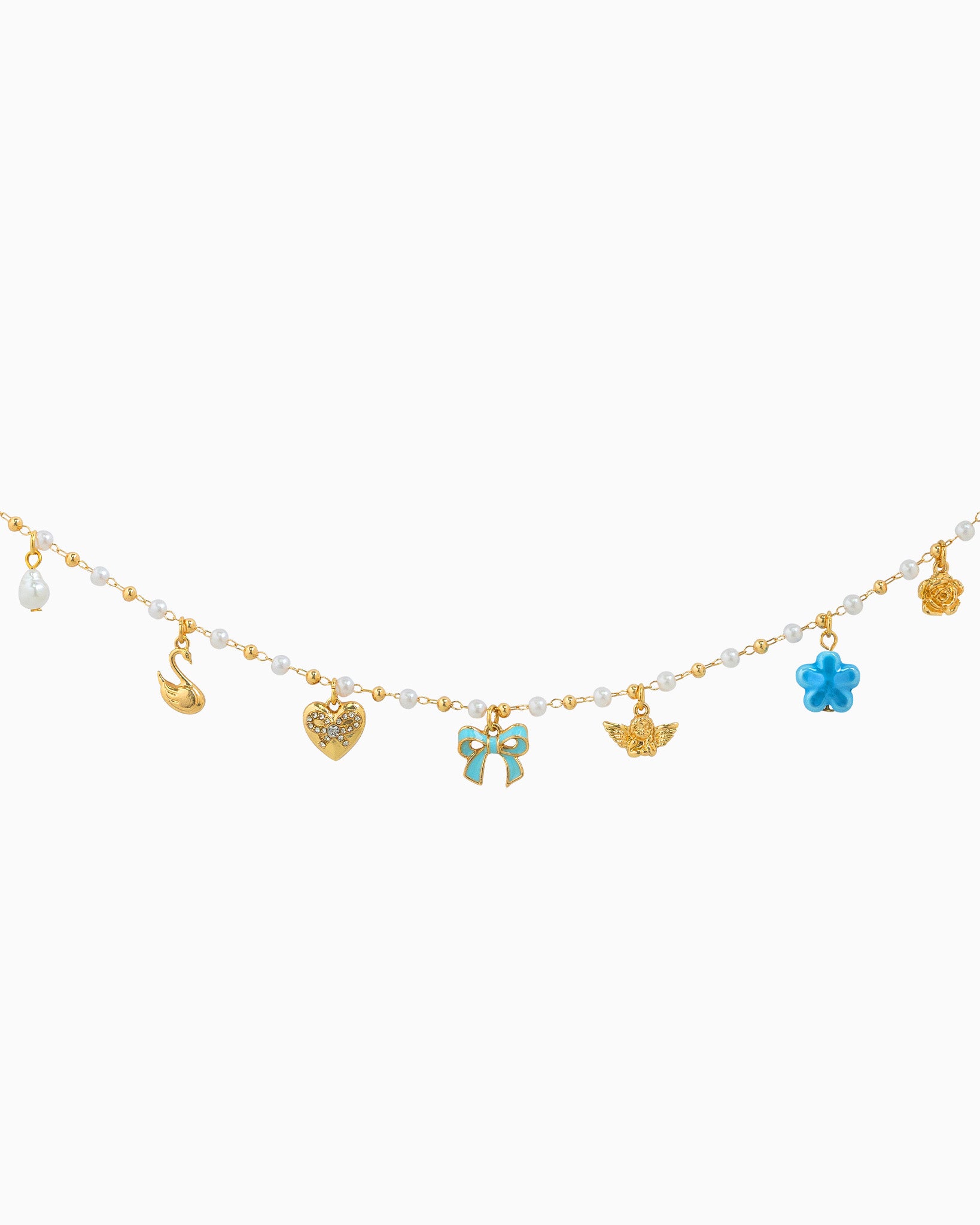 Sugar Pearl Dreams Bow Bag Charm