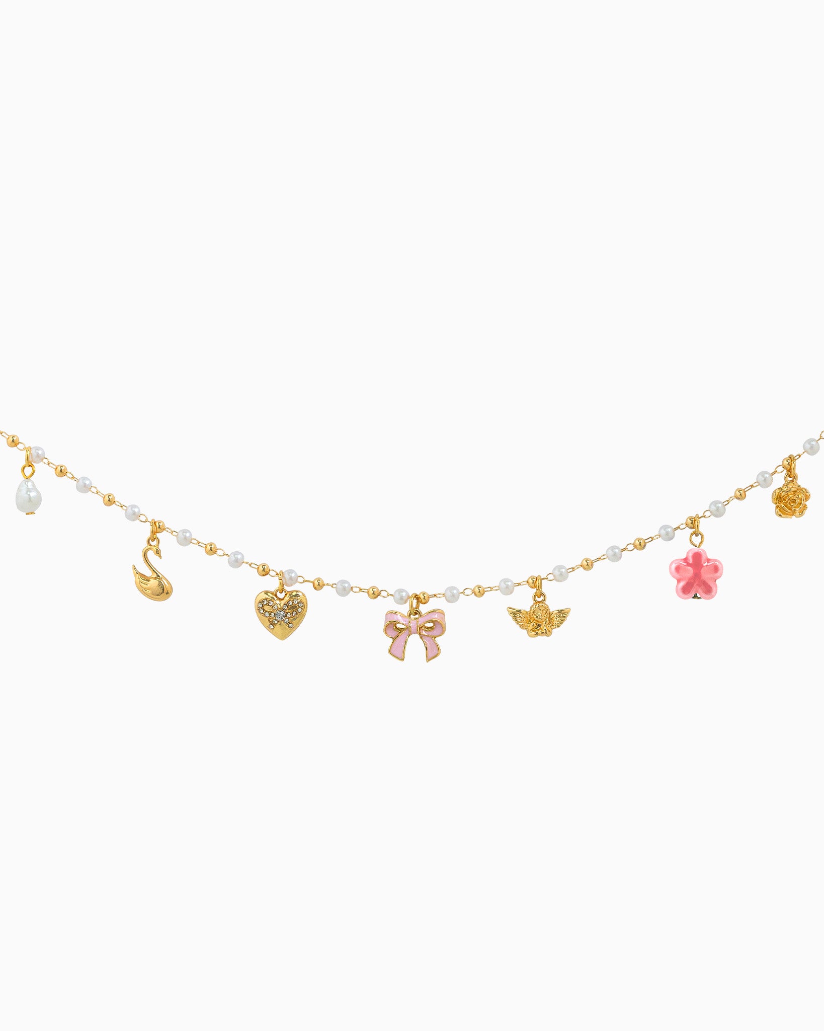 Sugar Pearl Dreams Bow Bag Charm