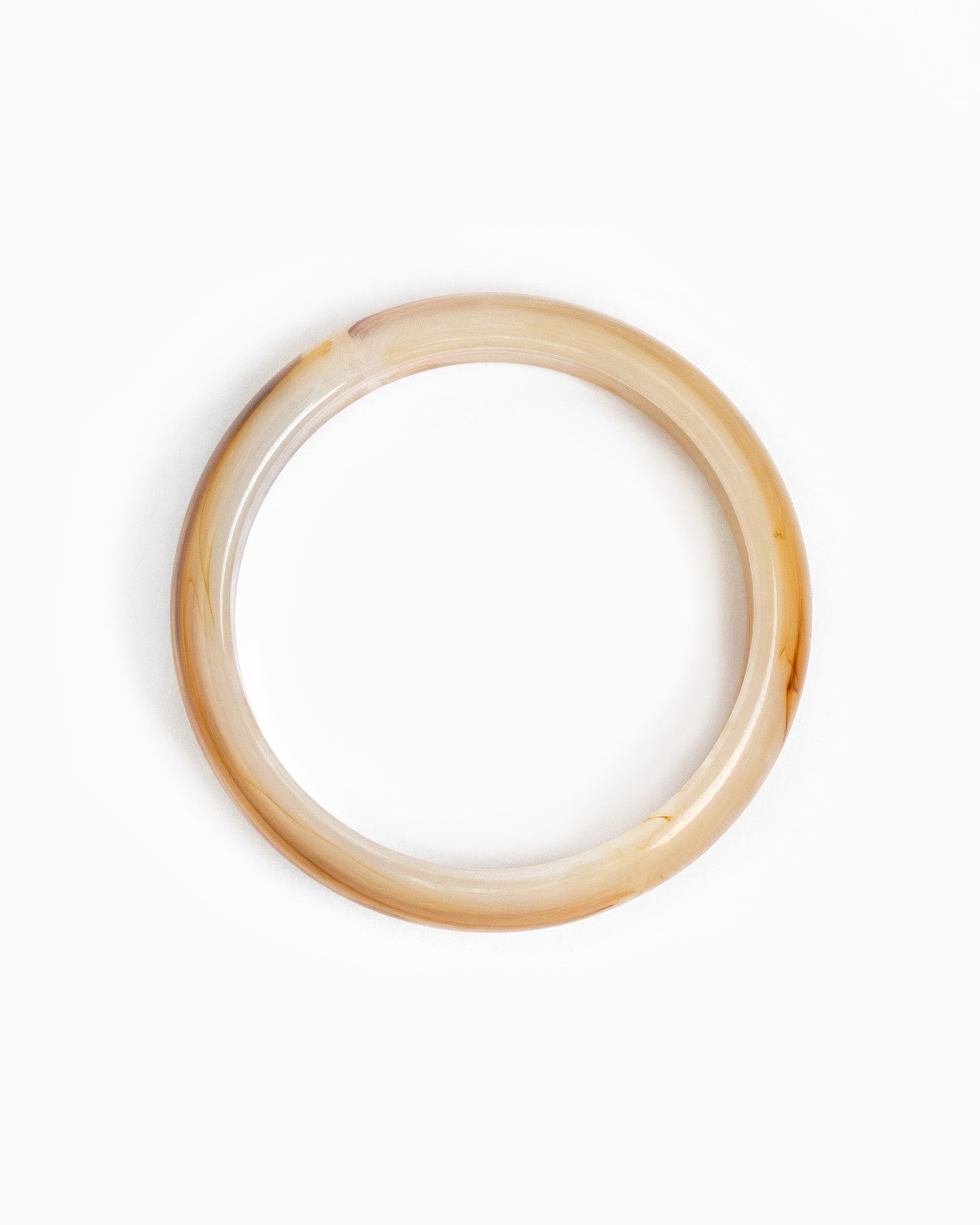Soft Bold Marble Bangle Bracelet