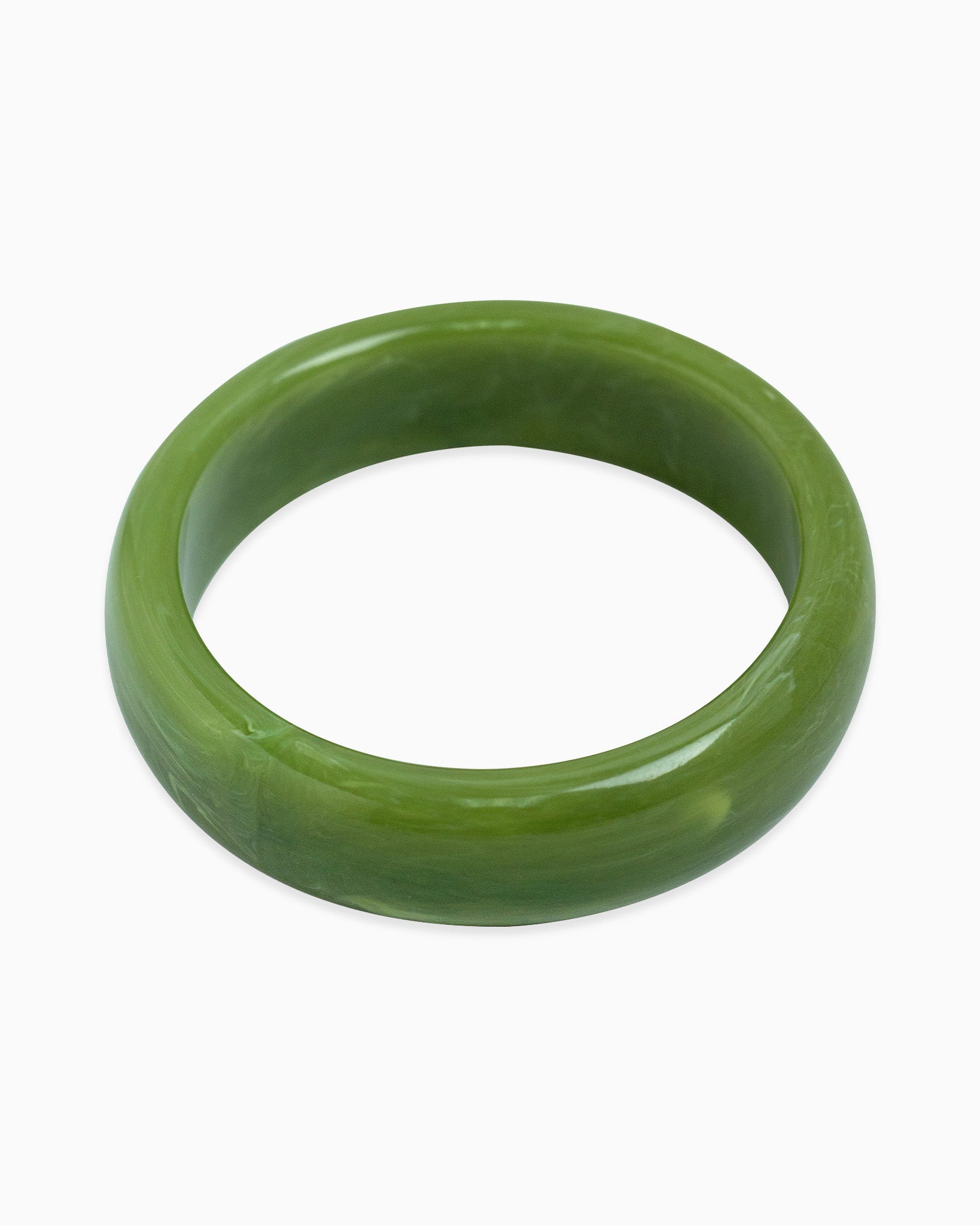 Soft Bold Marble Bangle Bracelet