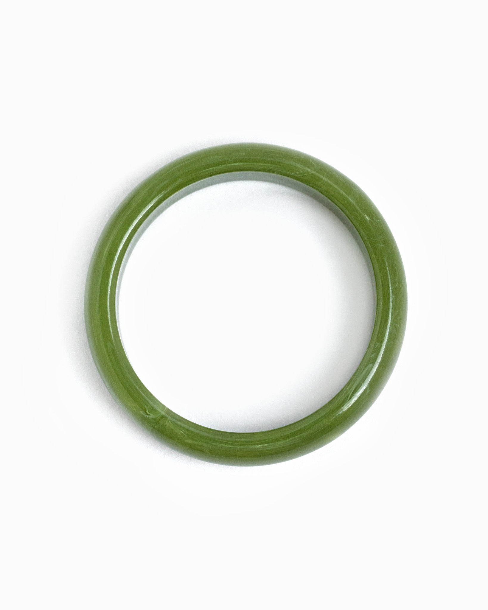 Soft Bold Marble Bangle Bracelet