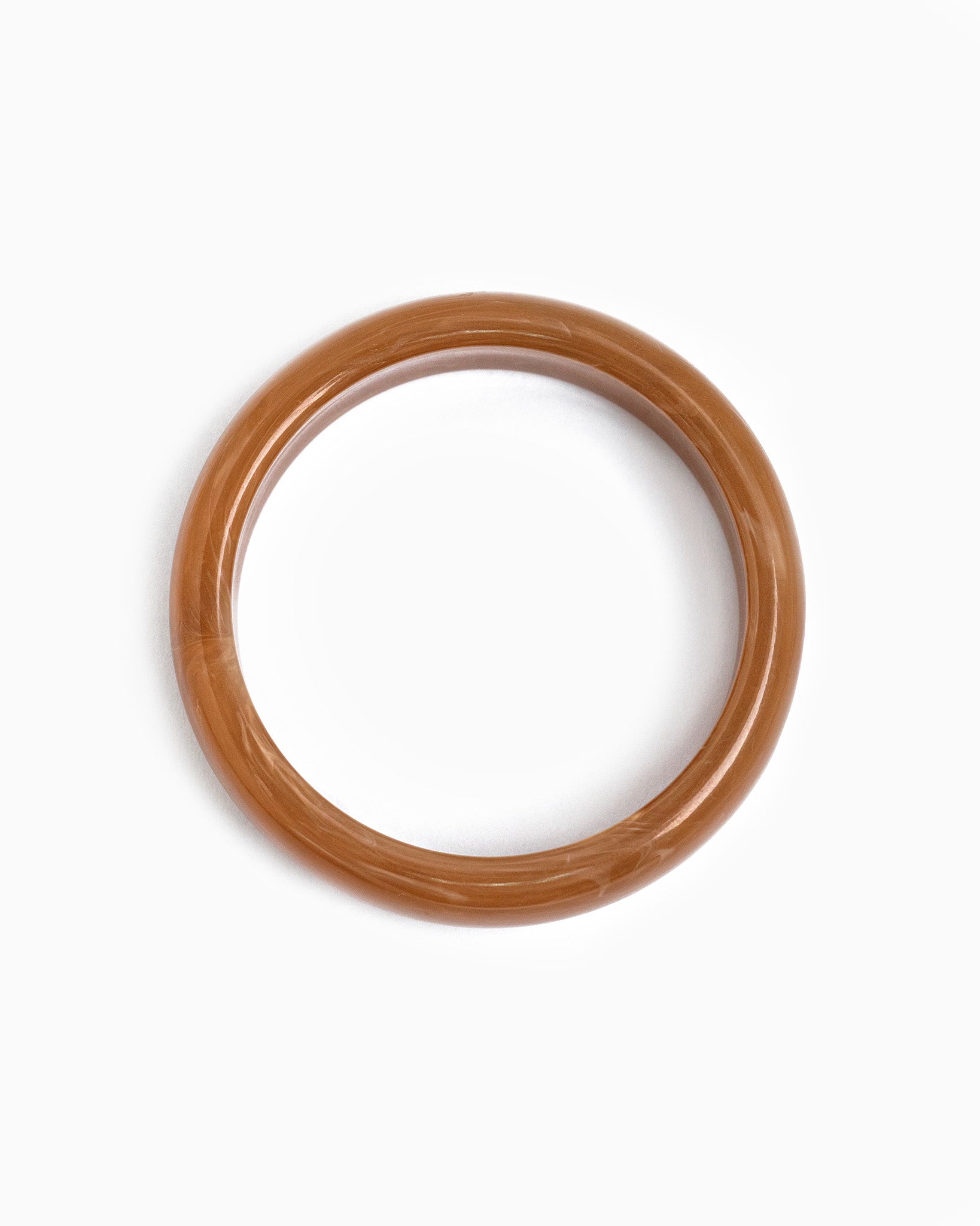 Soft Bold Marble Bangle Bracelet