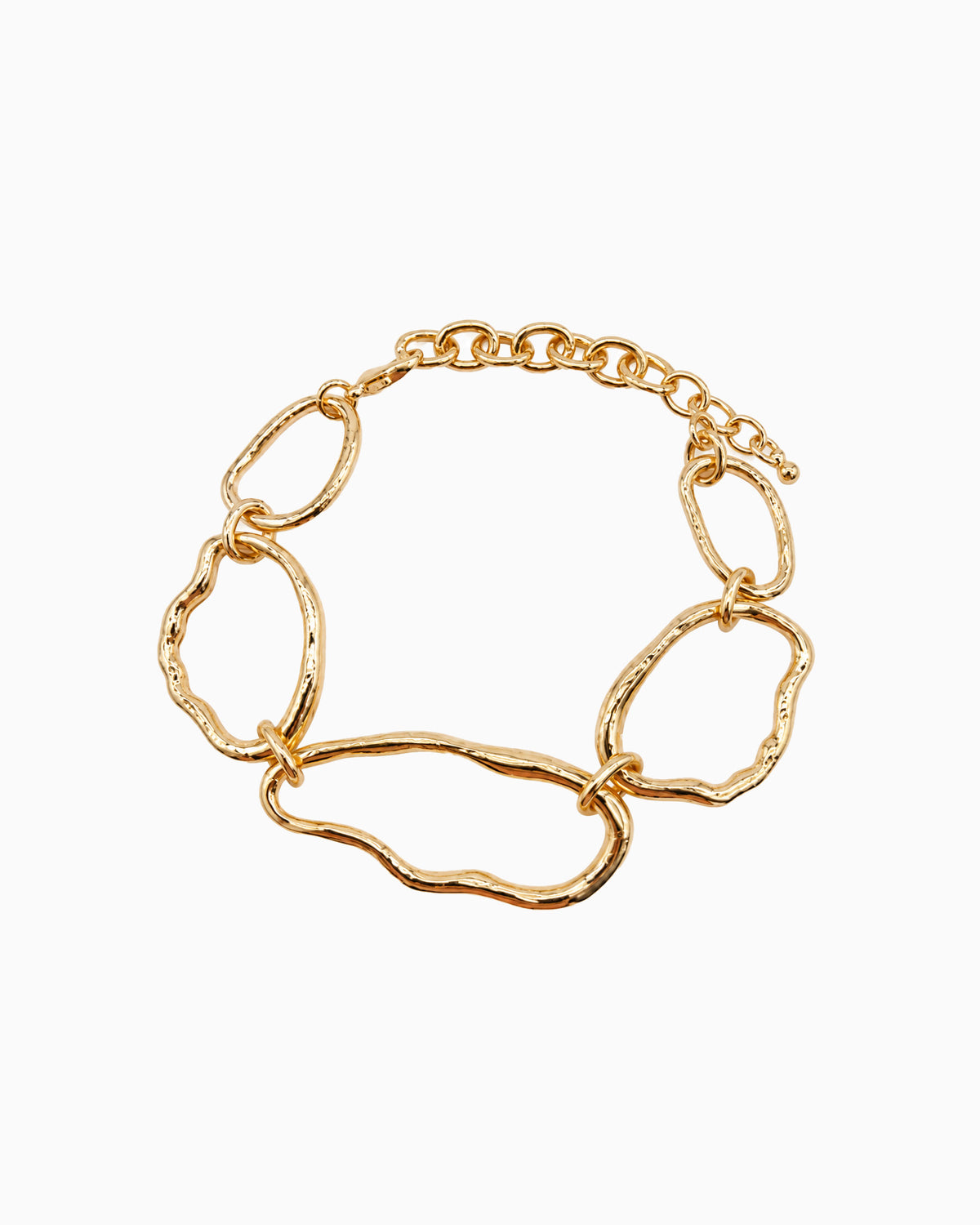 Organic Ring Link Bracelet-1
