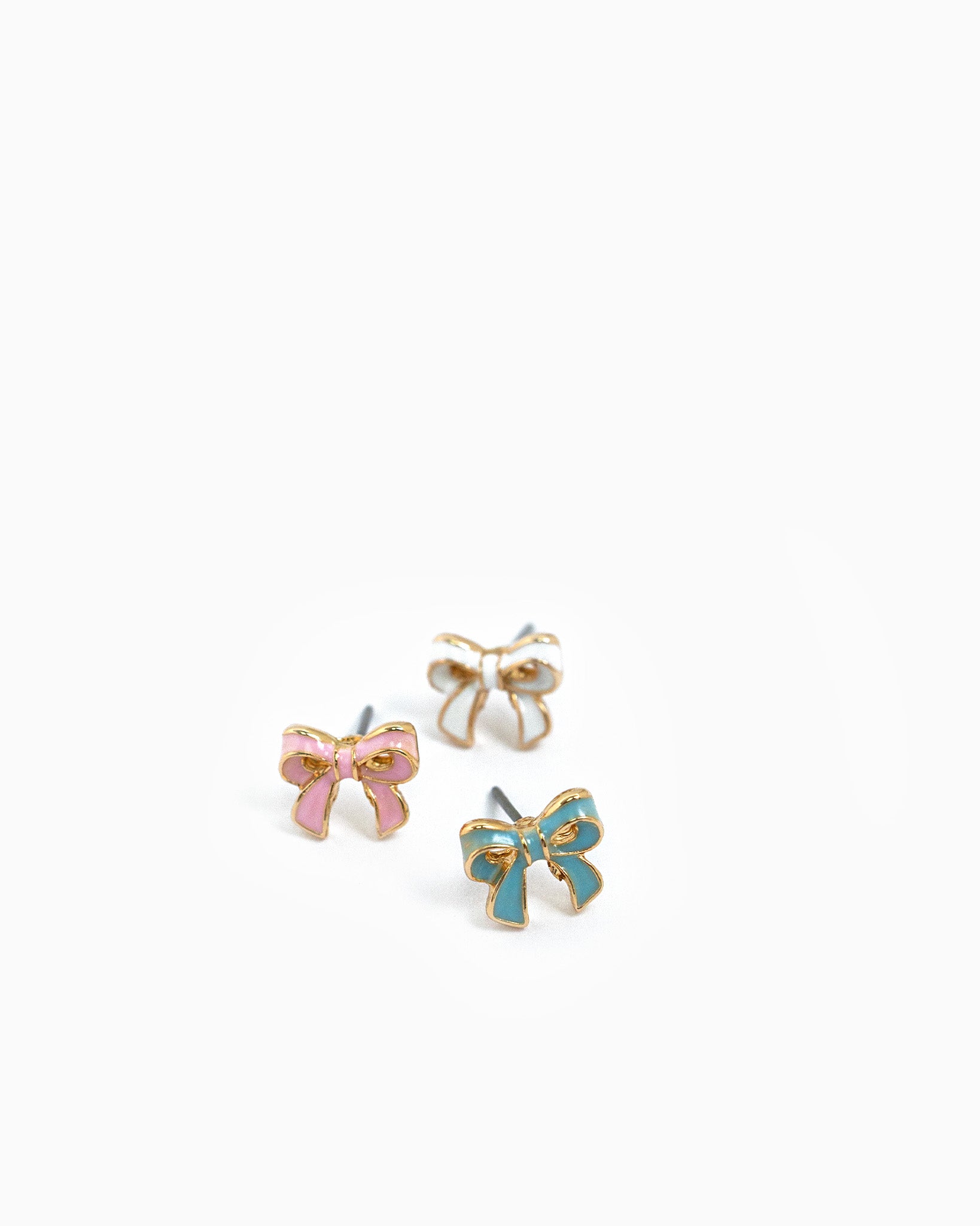 Pastel Bow Earrings