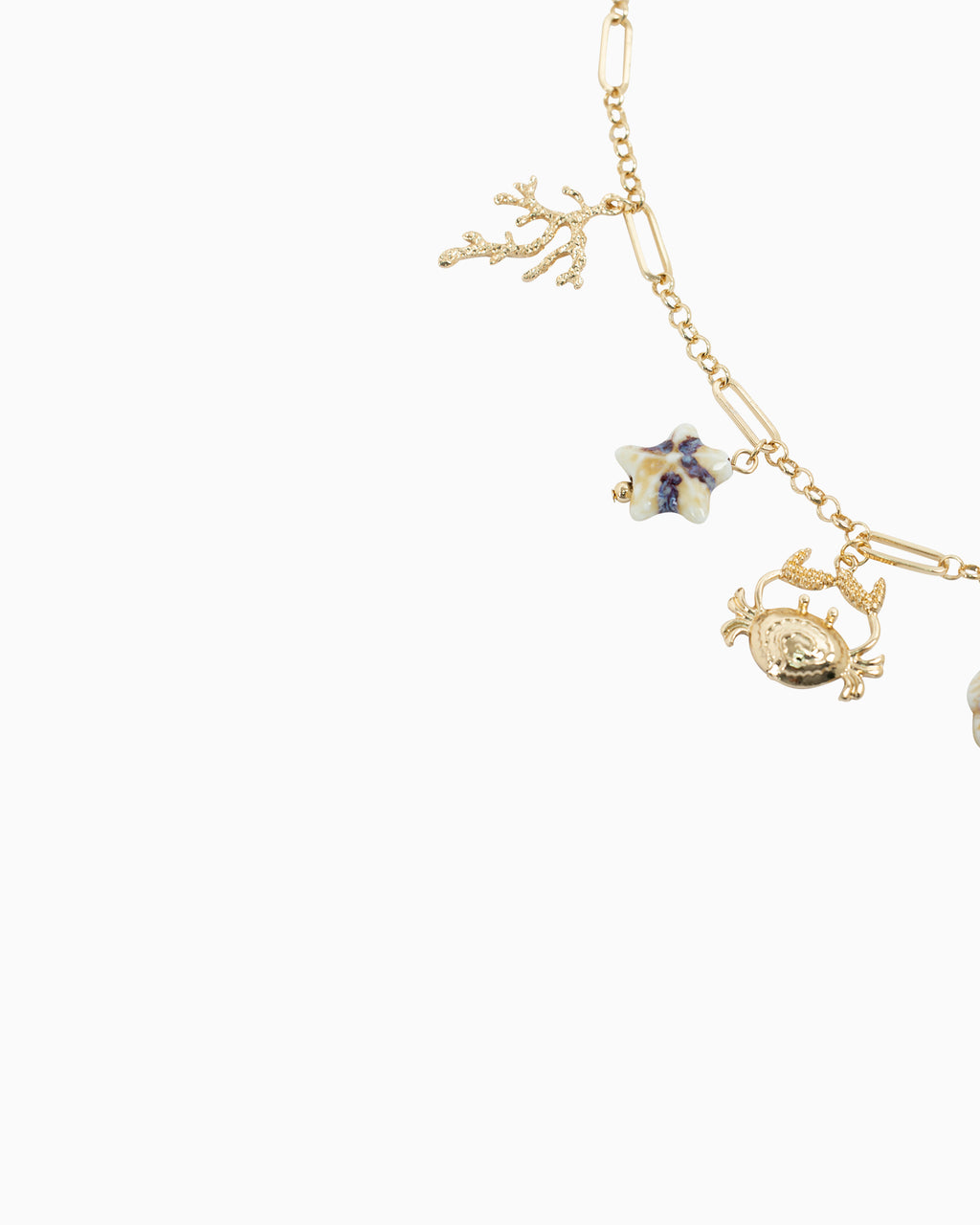 Beach Under the Sea 7 Charm Party Necklace