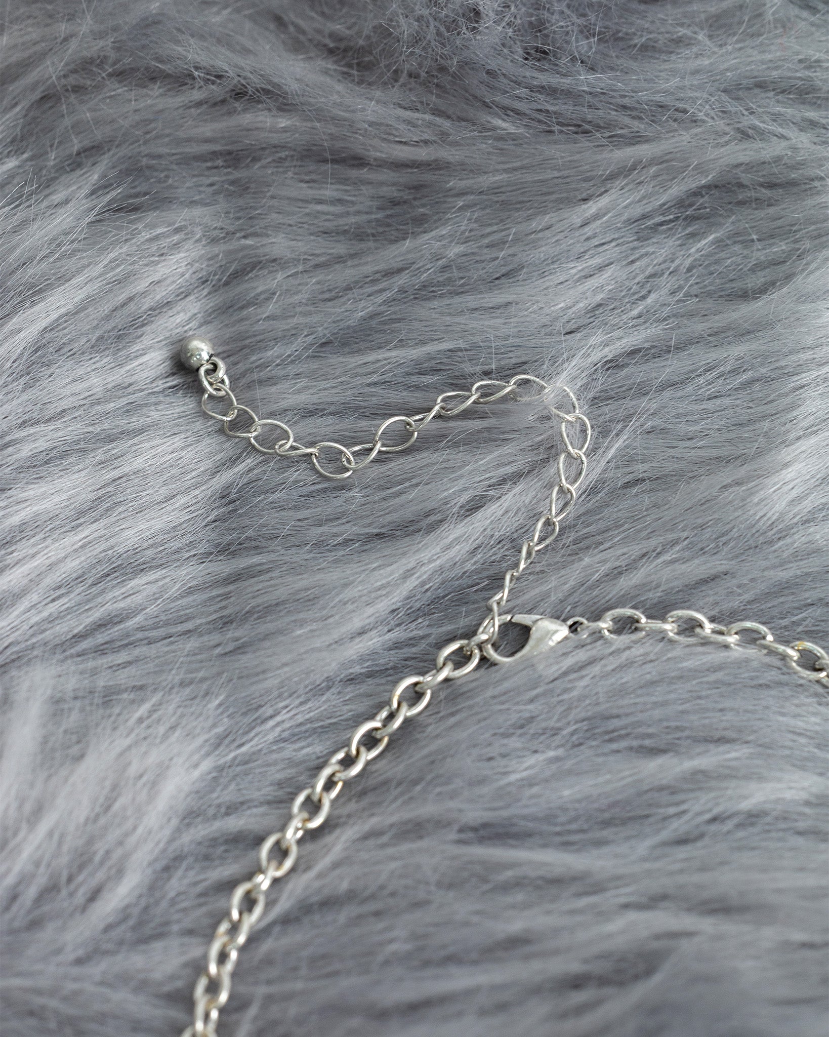 Vintage Dessert Charm Blue Heart Necklace