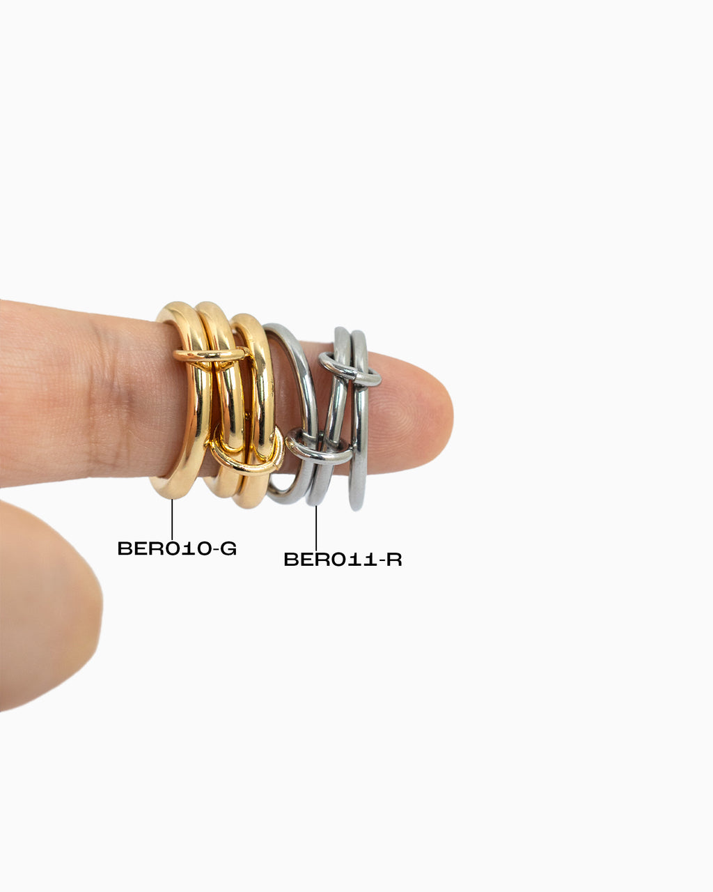 Minimal Layered Interlocking Ring