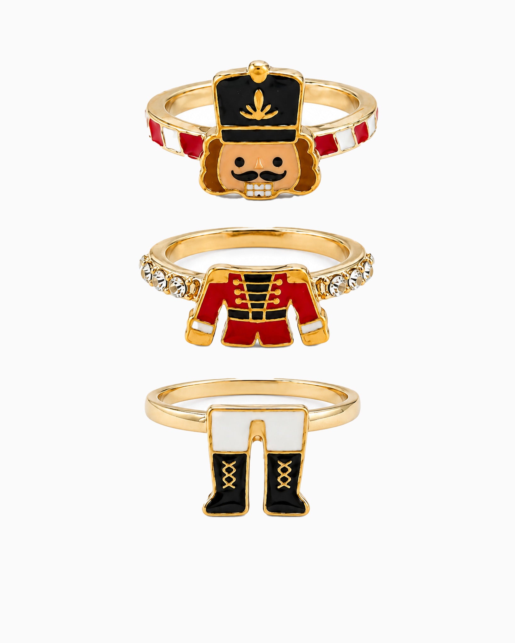 Christmas Stacking Ring Set - Nutcracker-2