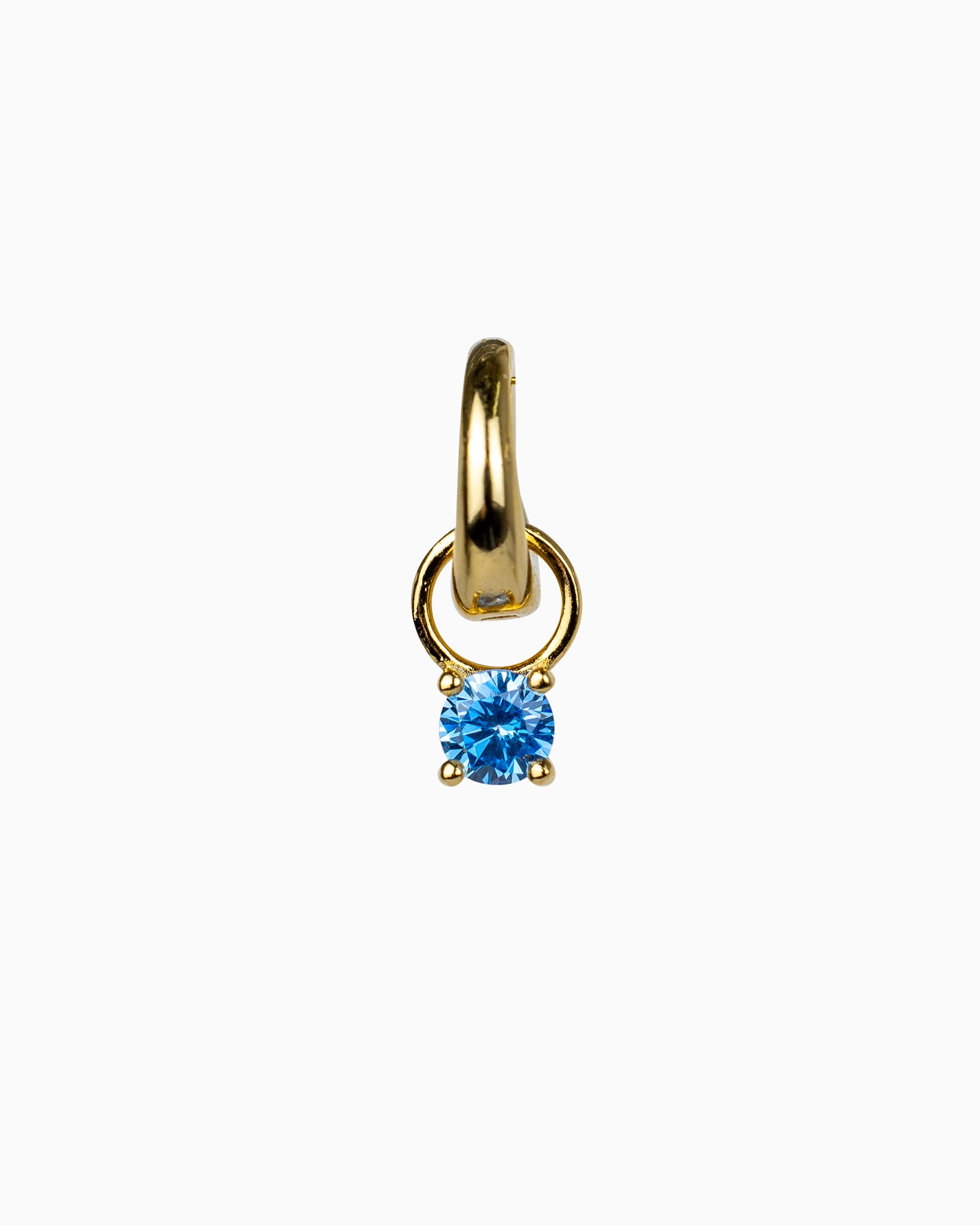 Birthstone Charm – March Aquamarine