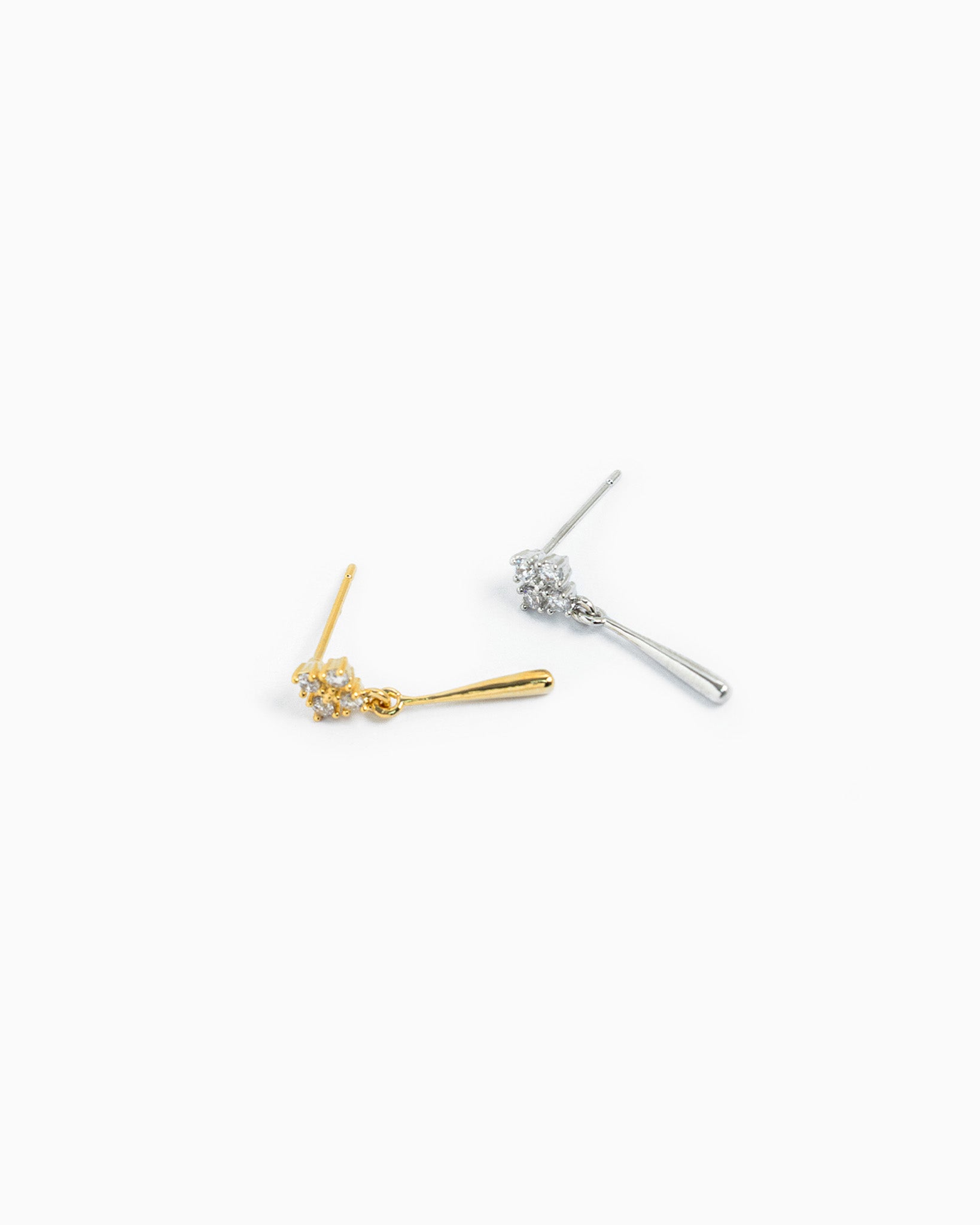 Crystal Bar Drop Earrings-3