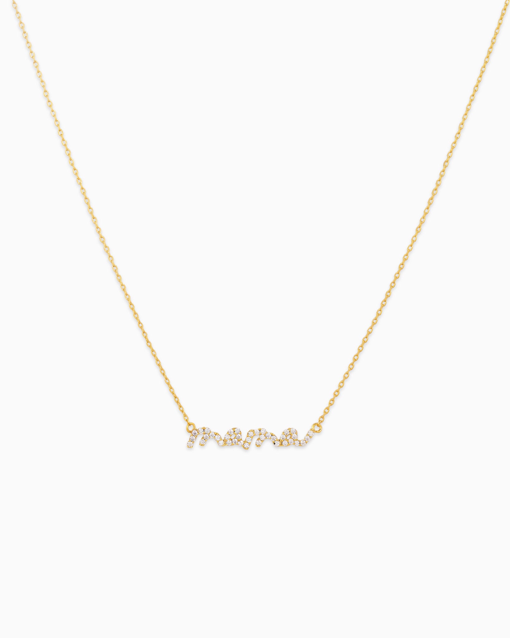 Cursive Mama Necklace