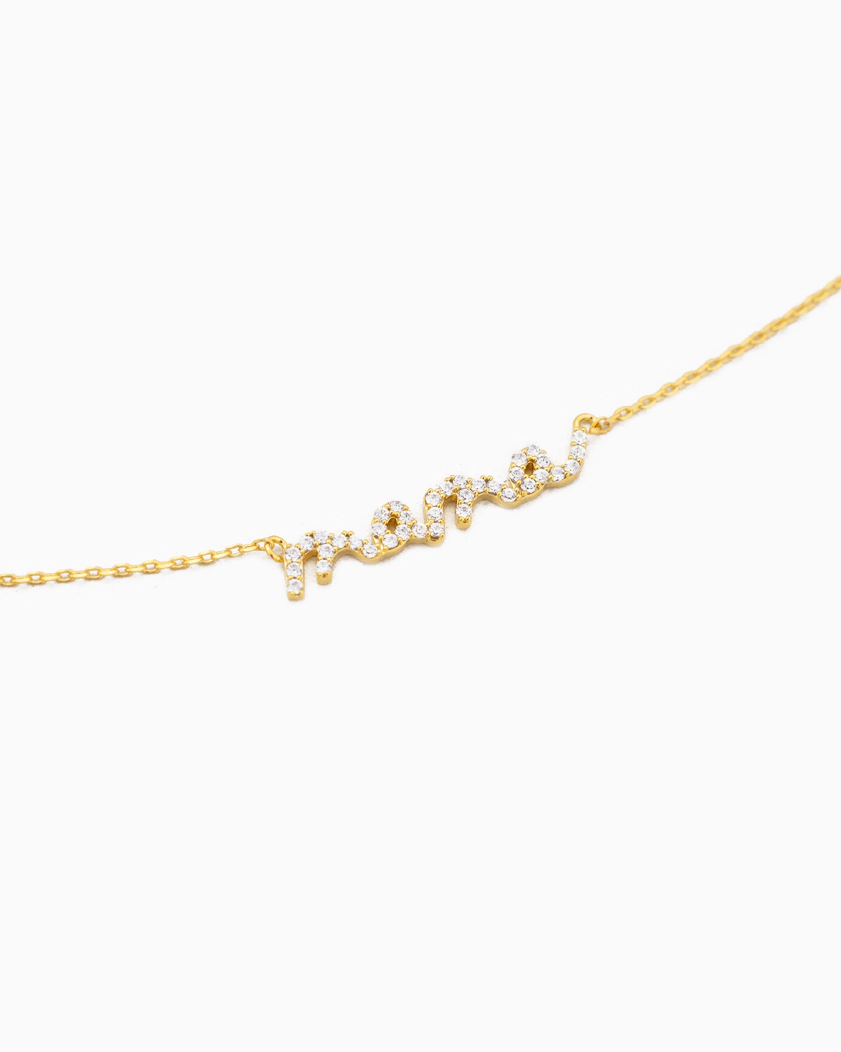 Cursive Mama Necklace