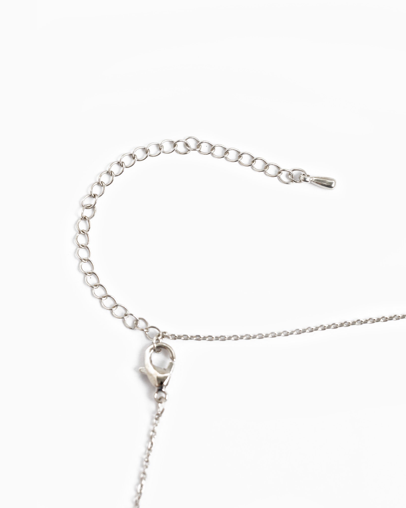 Two Tone Pearl Cross Necklace