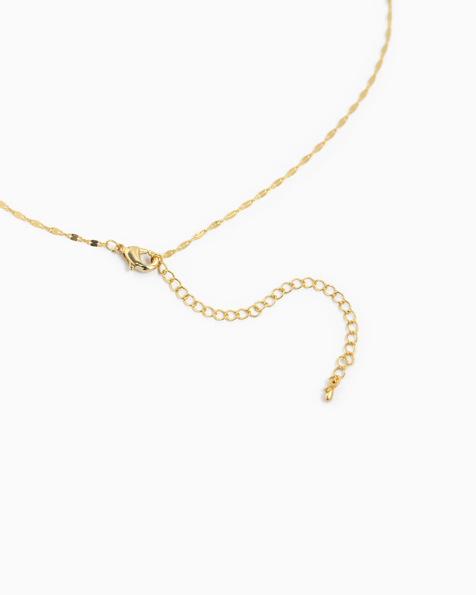 Heart Pearl Rondelle Link Necklace