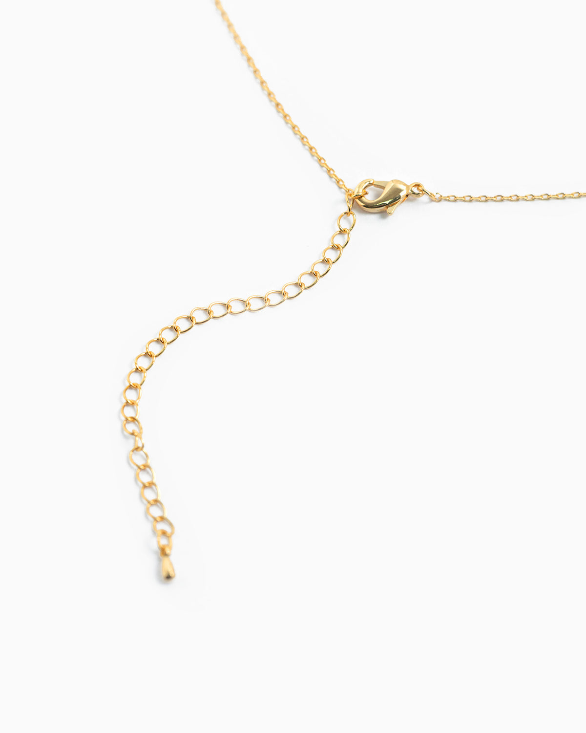 Double Circle Linked Crystal Neckalce-4