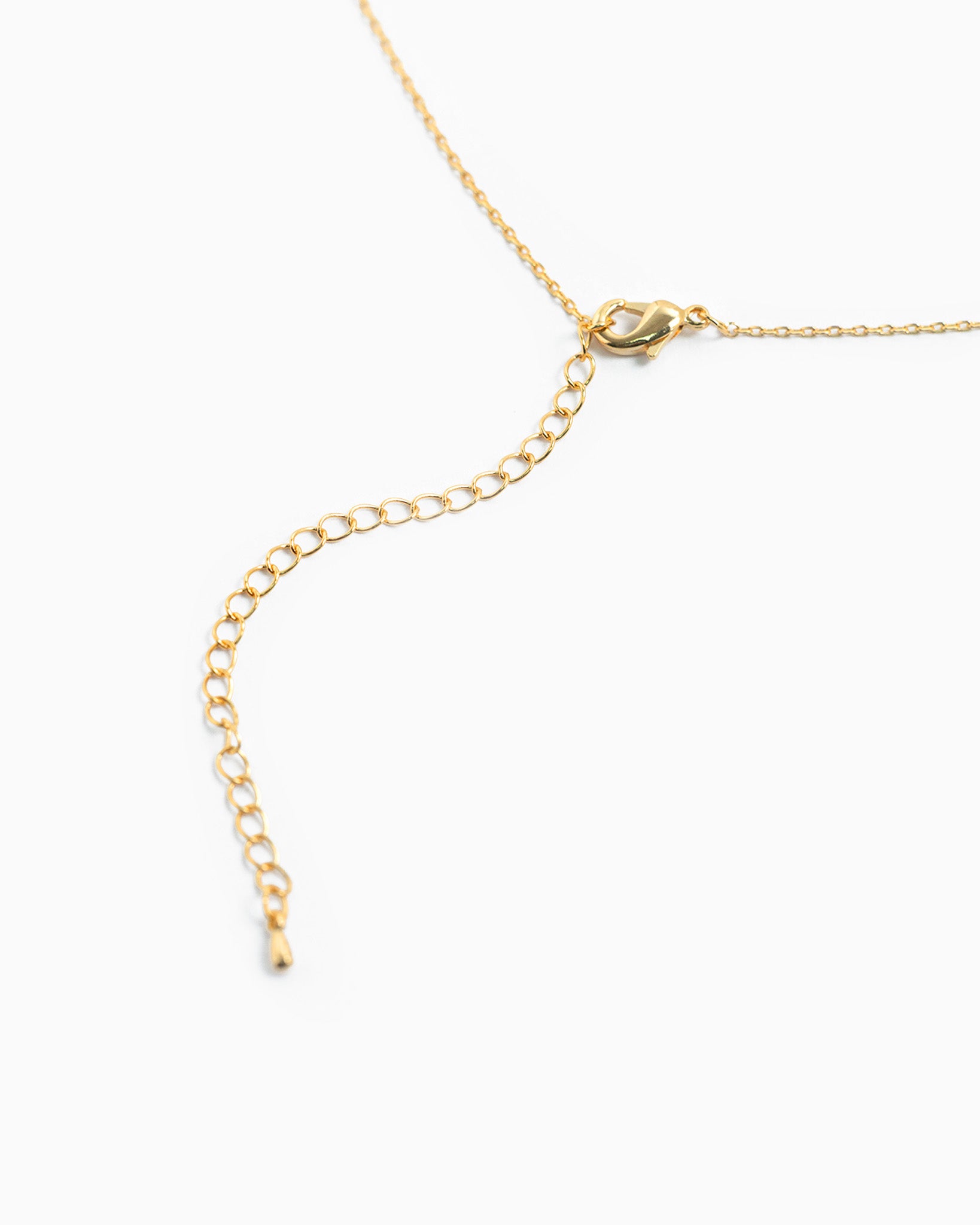 Round Pearl Crystal Flower Necklace-4