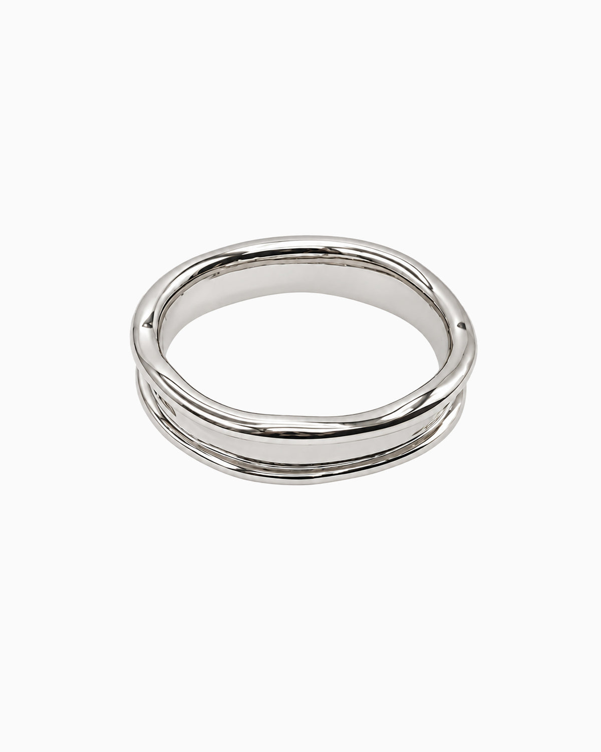 Organic Sculpted Band Ring