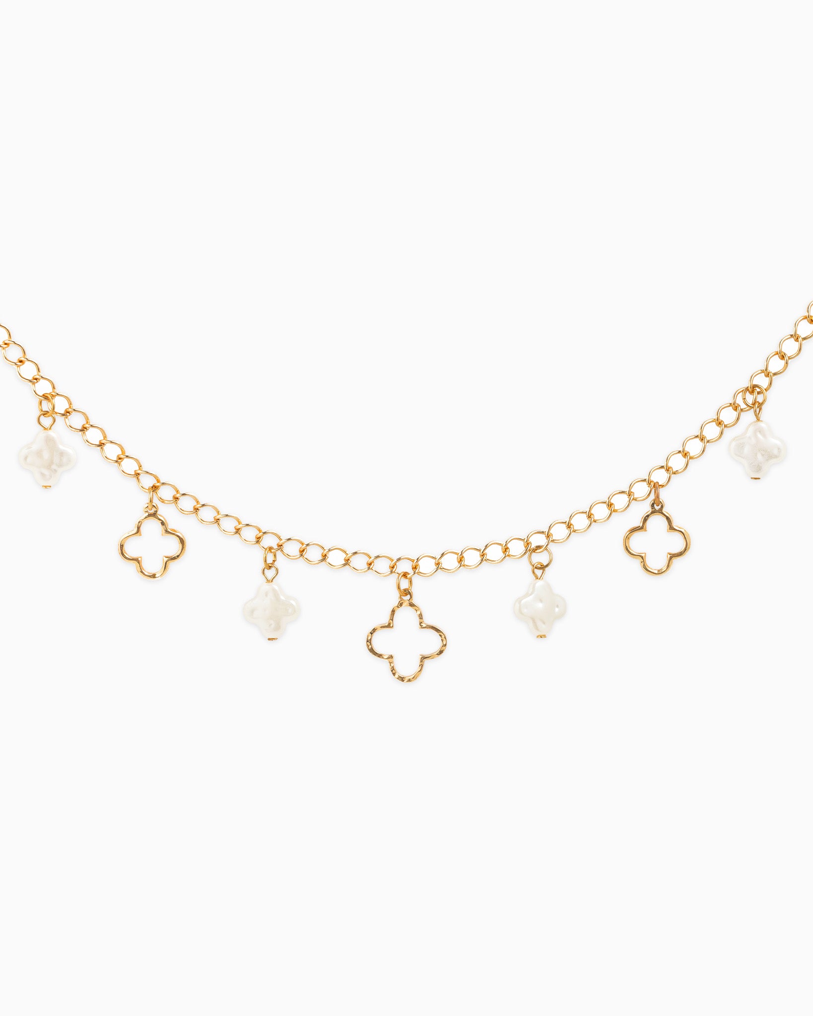 Clover Chain Bag Charm