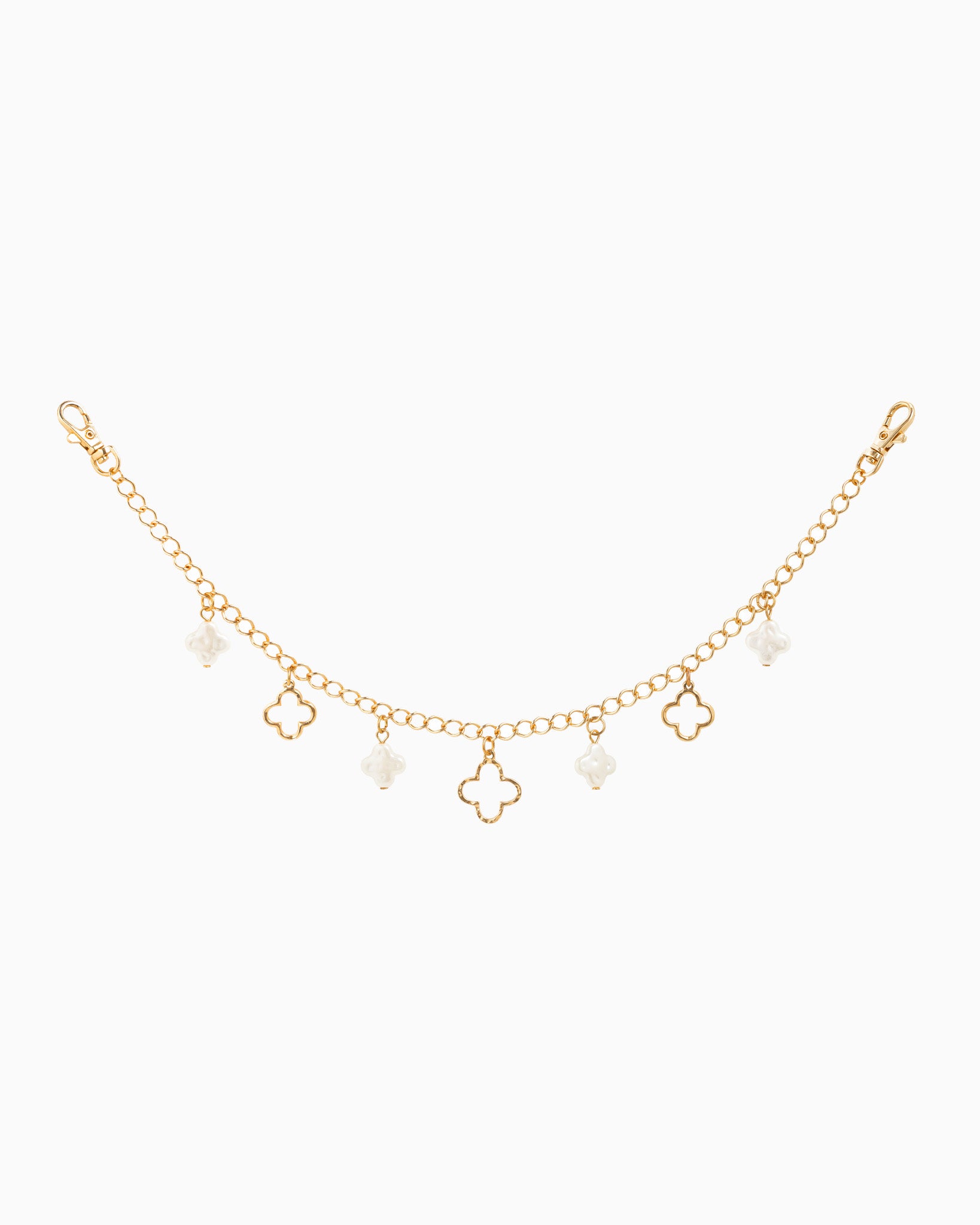 Clover Chain Bag Charm