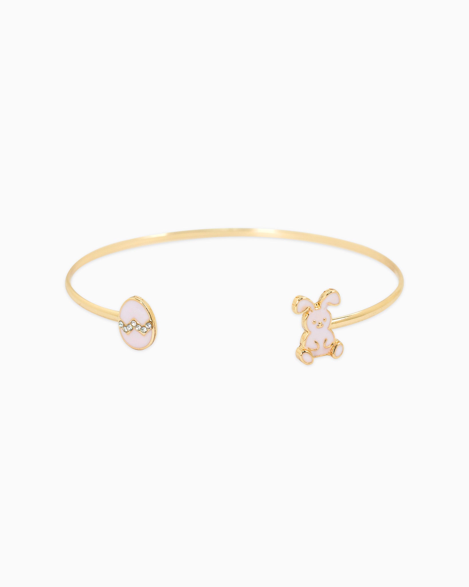 Easter Bunny & Egg Cuff Bracelet