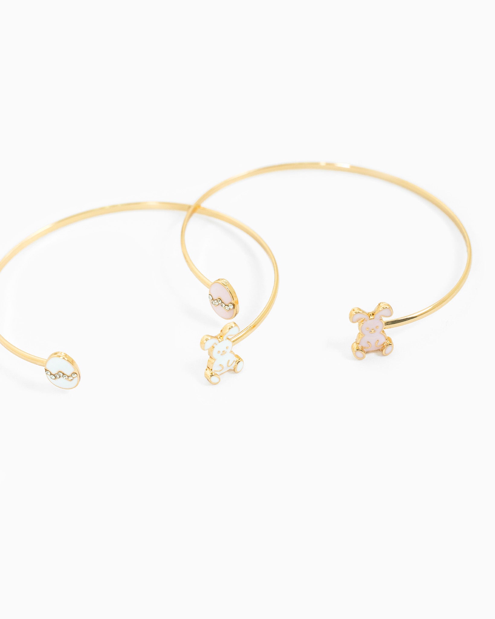 Easter Bunny & Egg Cuff Bracelet-3