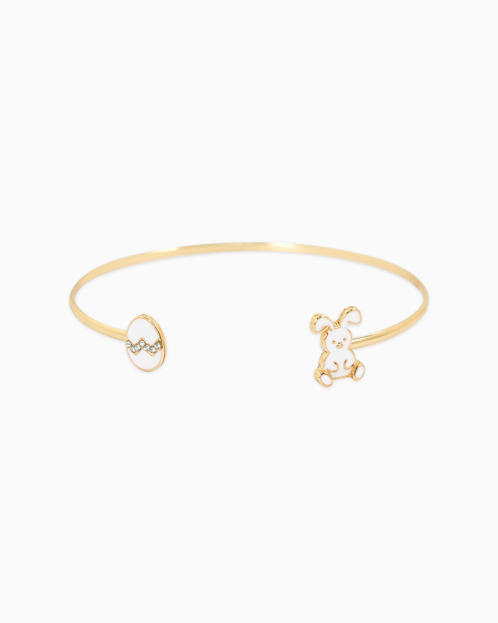 Easter Bunny & Egg Cuff Bracelet