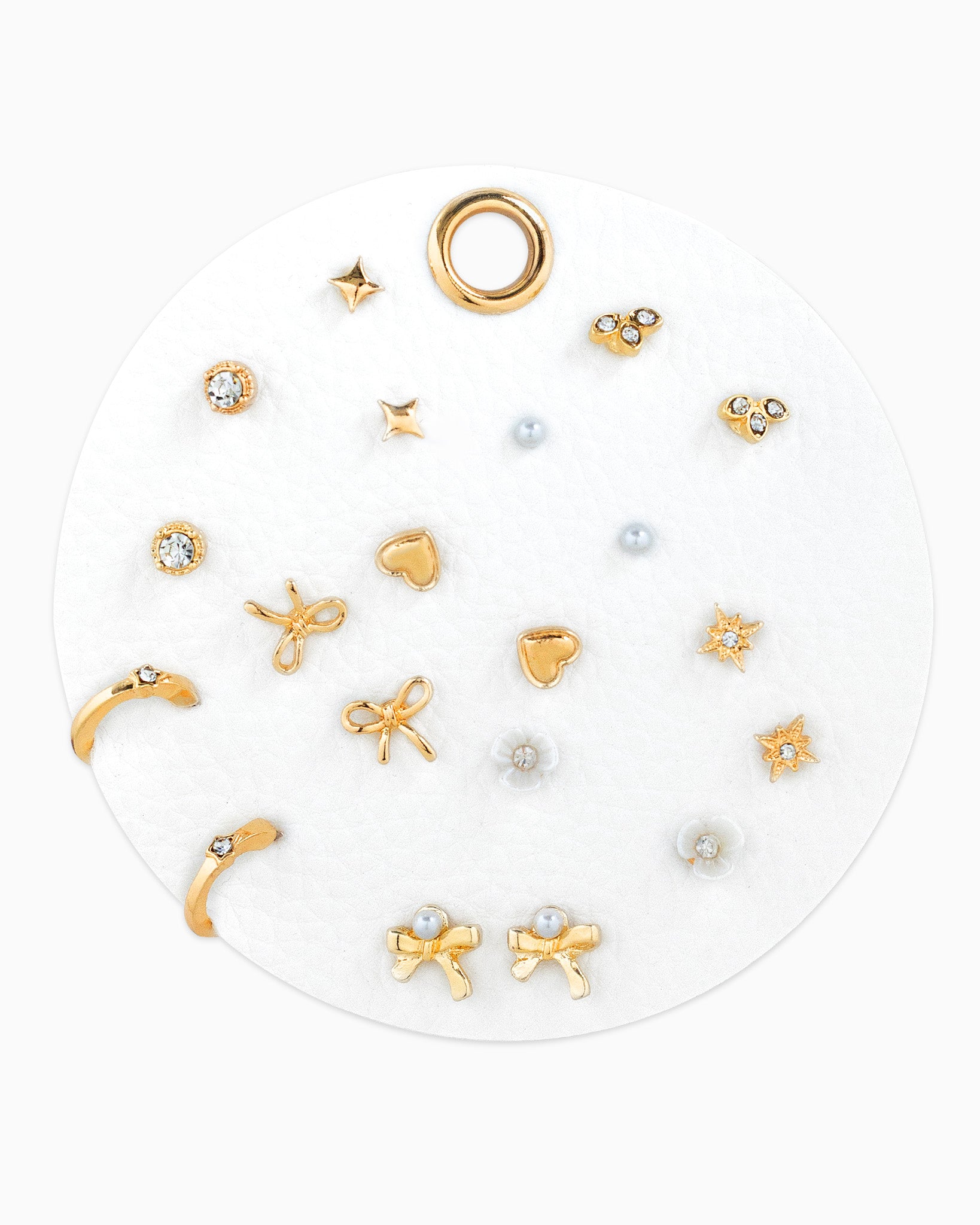 Dainty Bow Mix Earring Set of 10