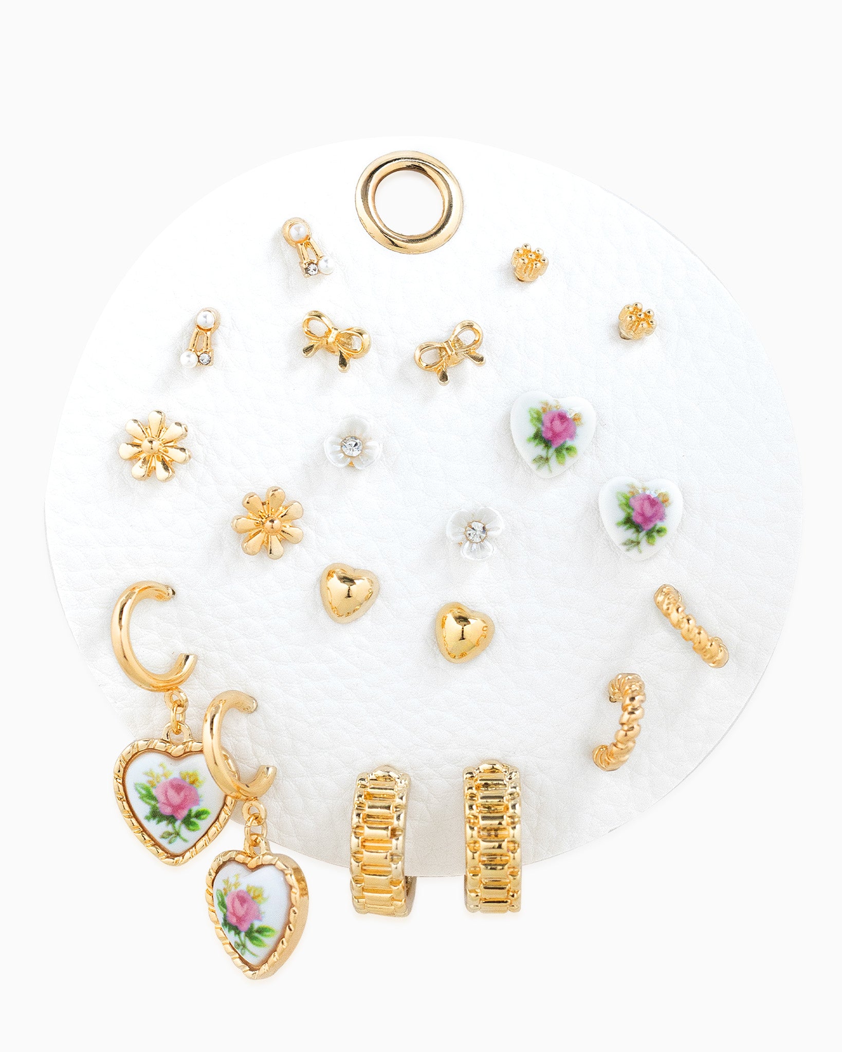 Ceramic Heart Mix Variety Earring