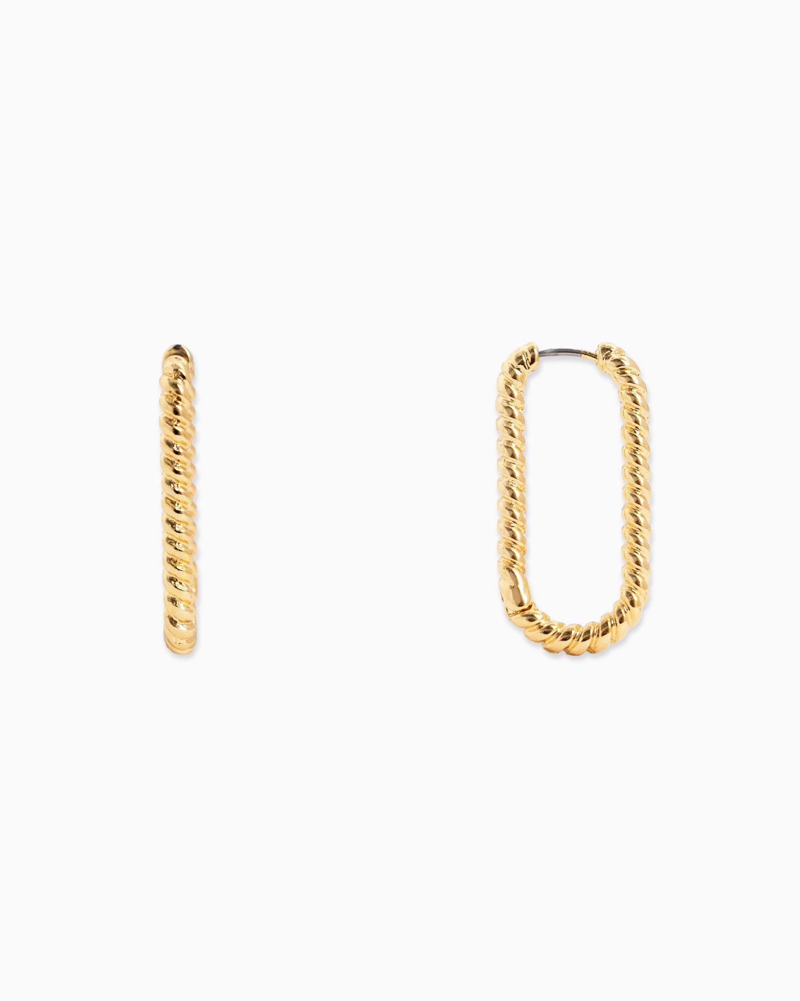 Long U-hoop Variety Earring Set of 3