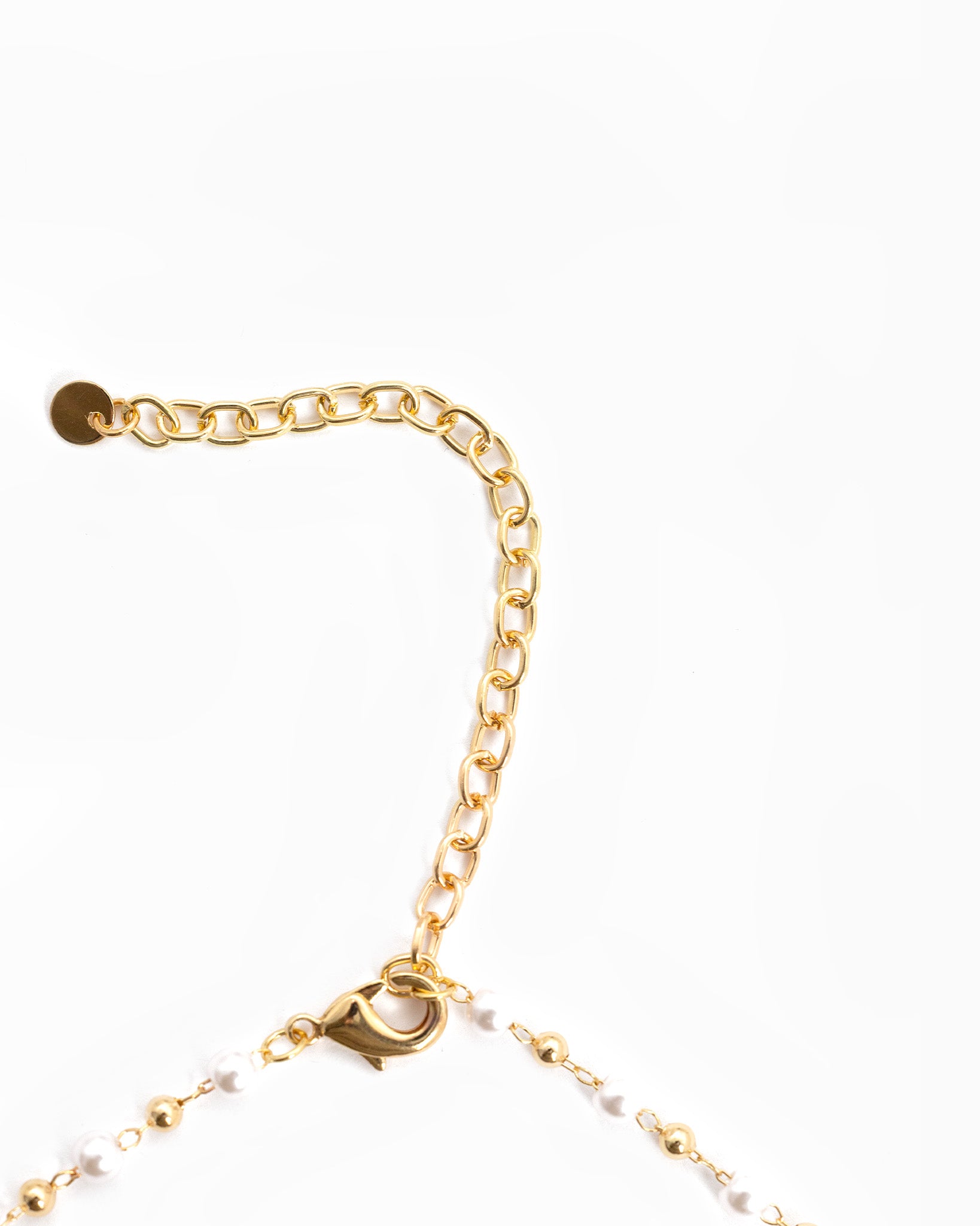 Western Icon Pearl Mix Chain Charm Necklace-5