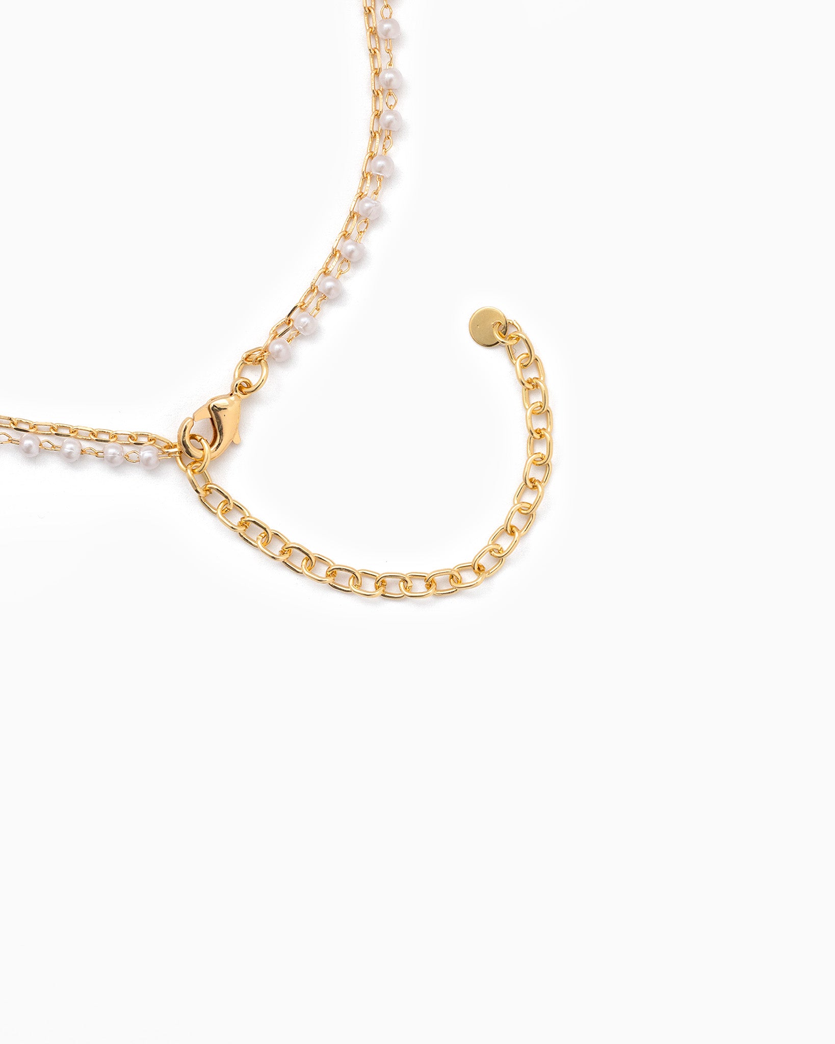 Sea Life Charm Contrast Layered Necklace