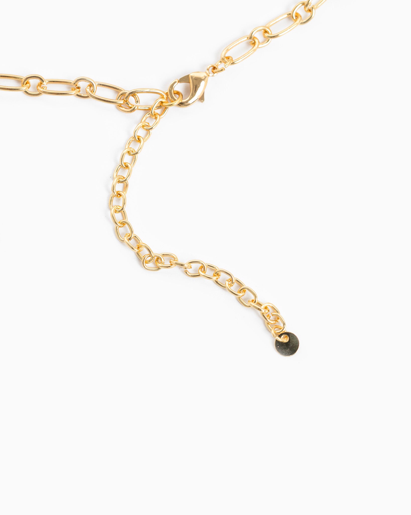 Western Multi Color Glass Charm Necklace