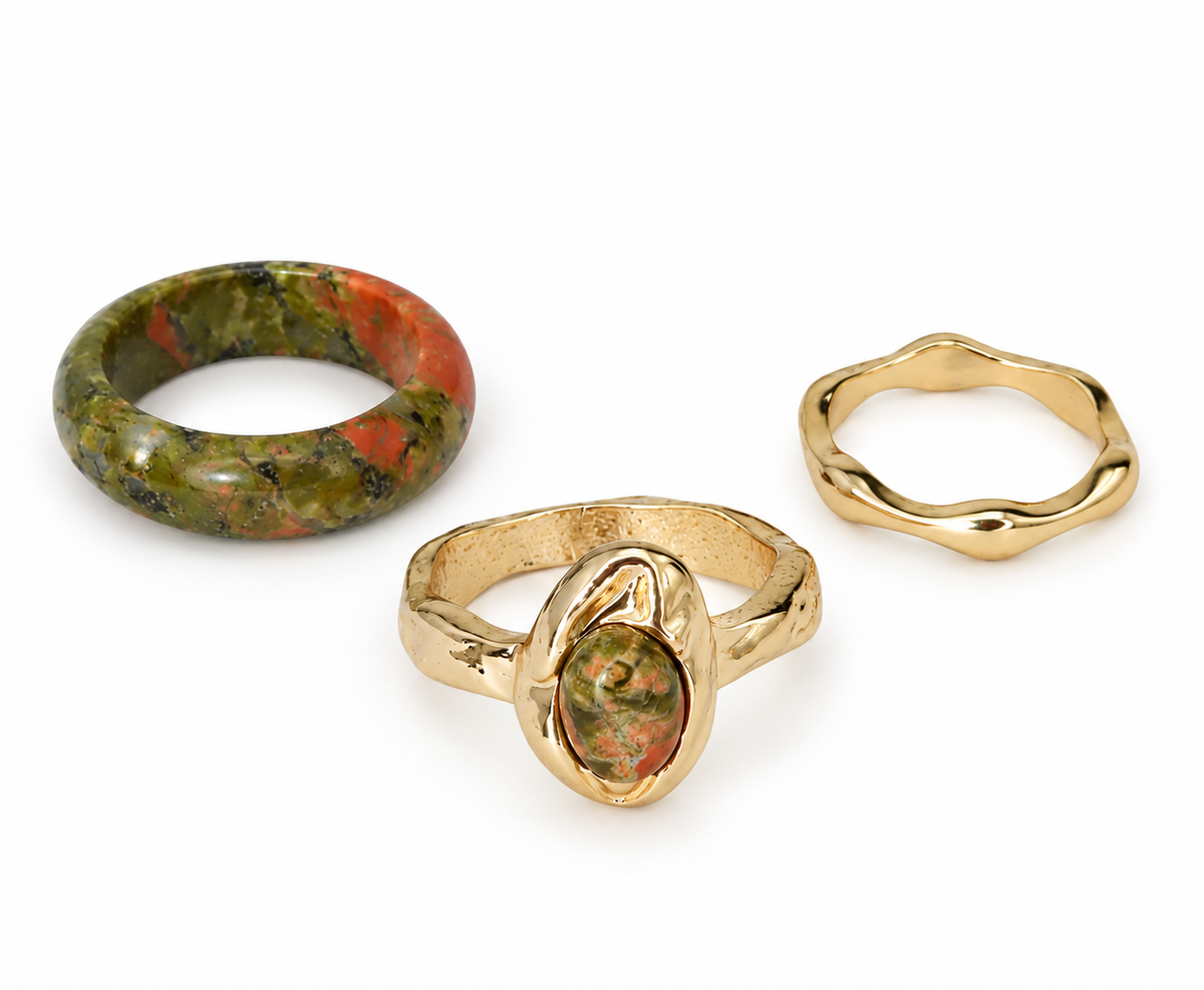 3 Set Organic Mixed Rings