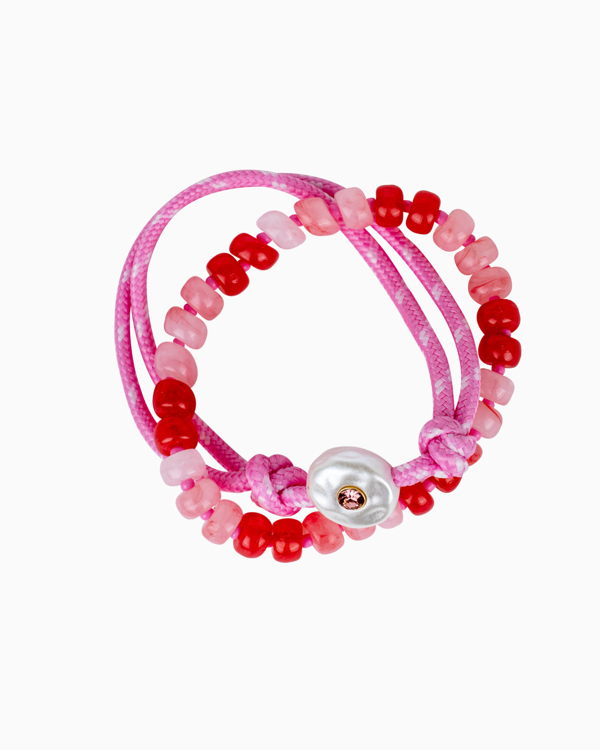 Shell Color Beaded Rope Bracelet Set 2-6