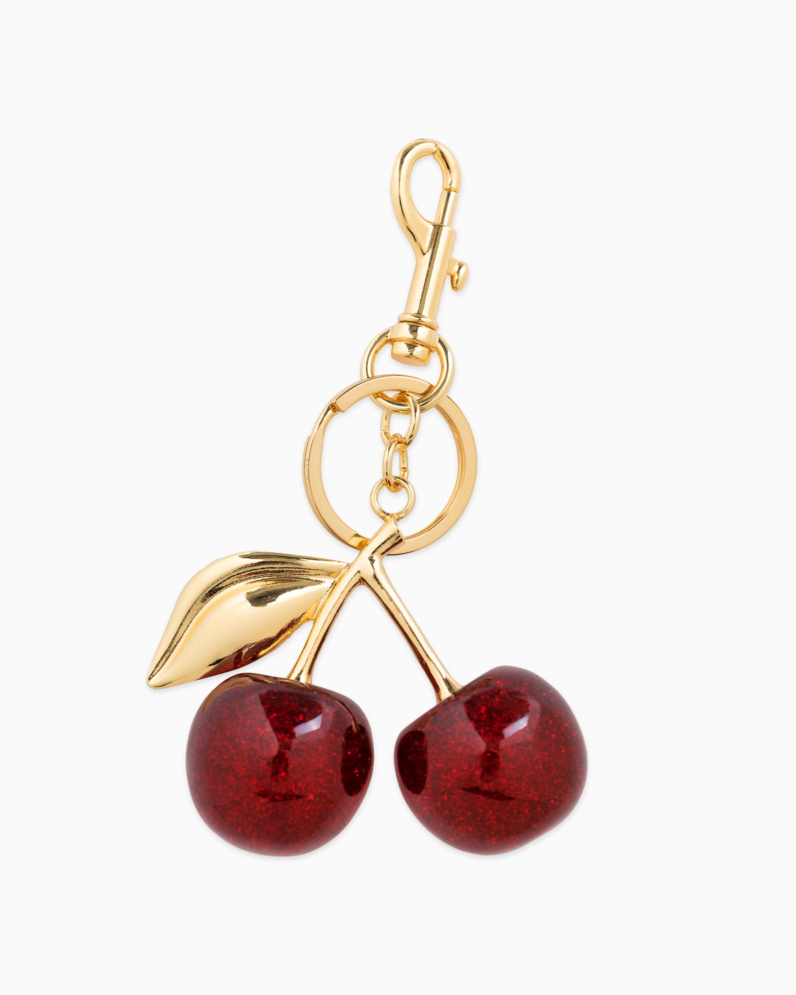 Glossy Cherry Bag Charm