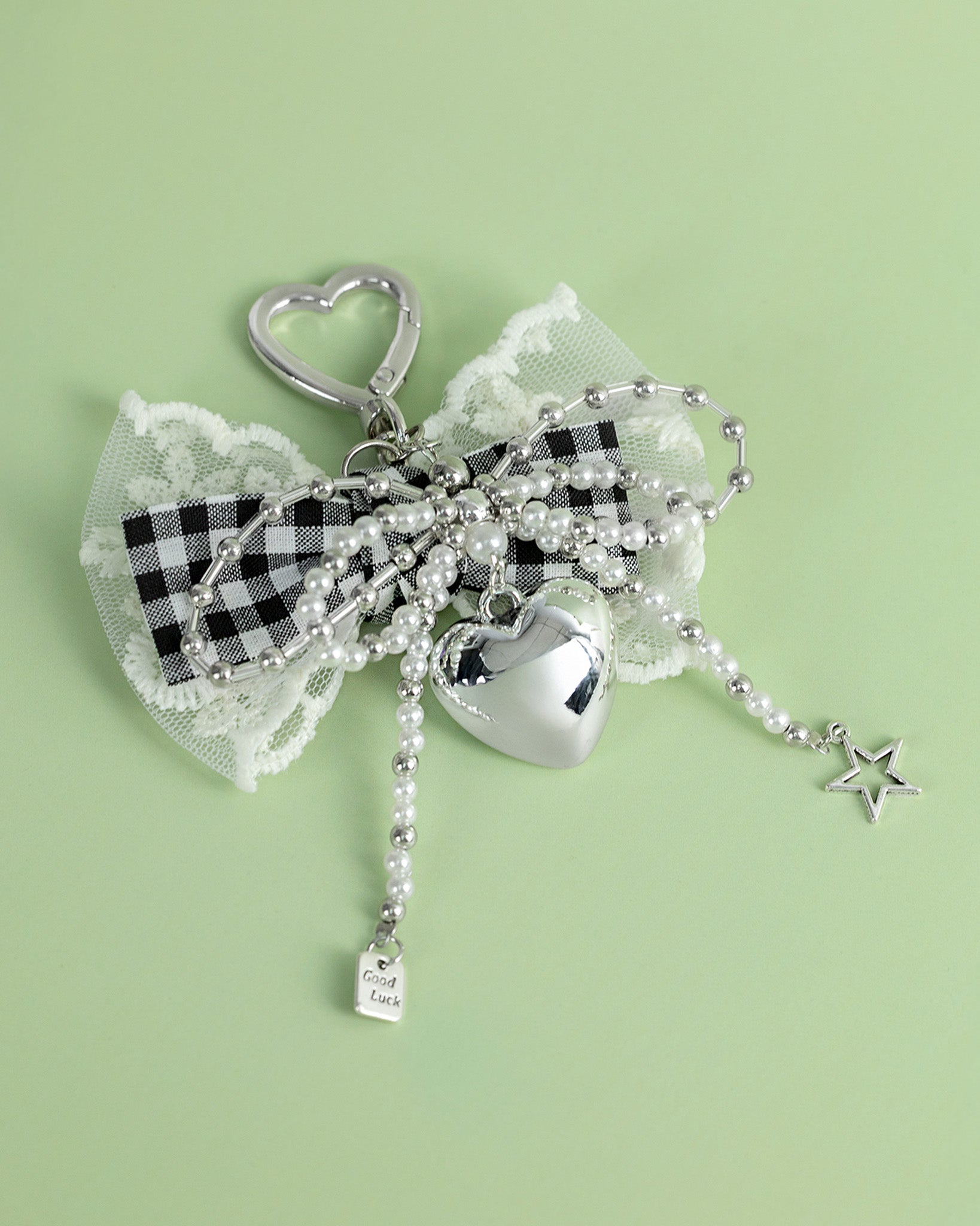 Wishing on a Lucky Star Bow Bag Charm