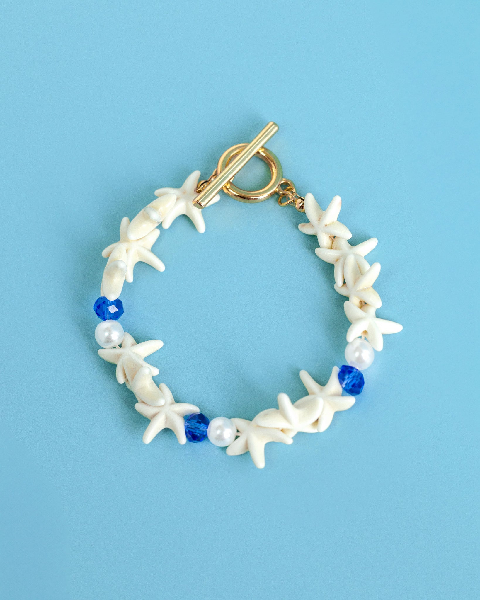 Drift in Pearlshade Starfish Bracelet