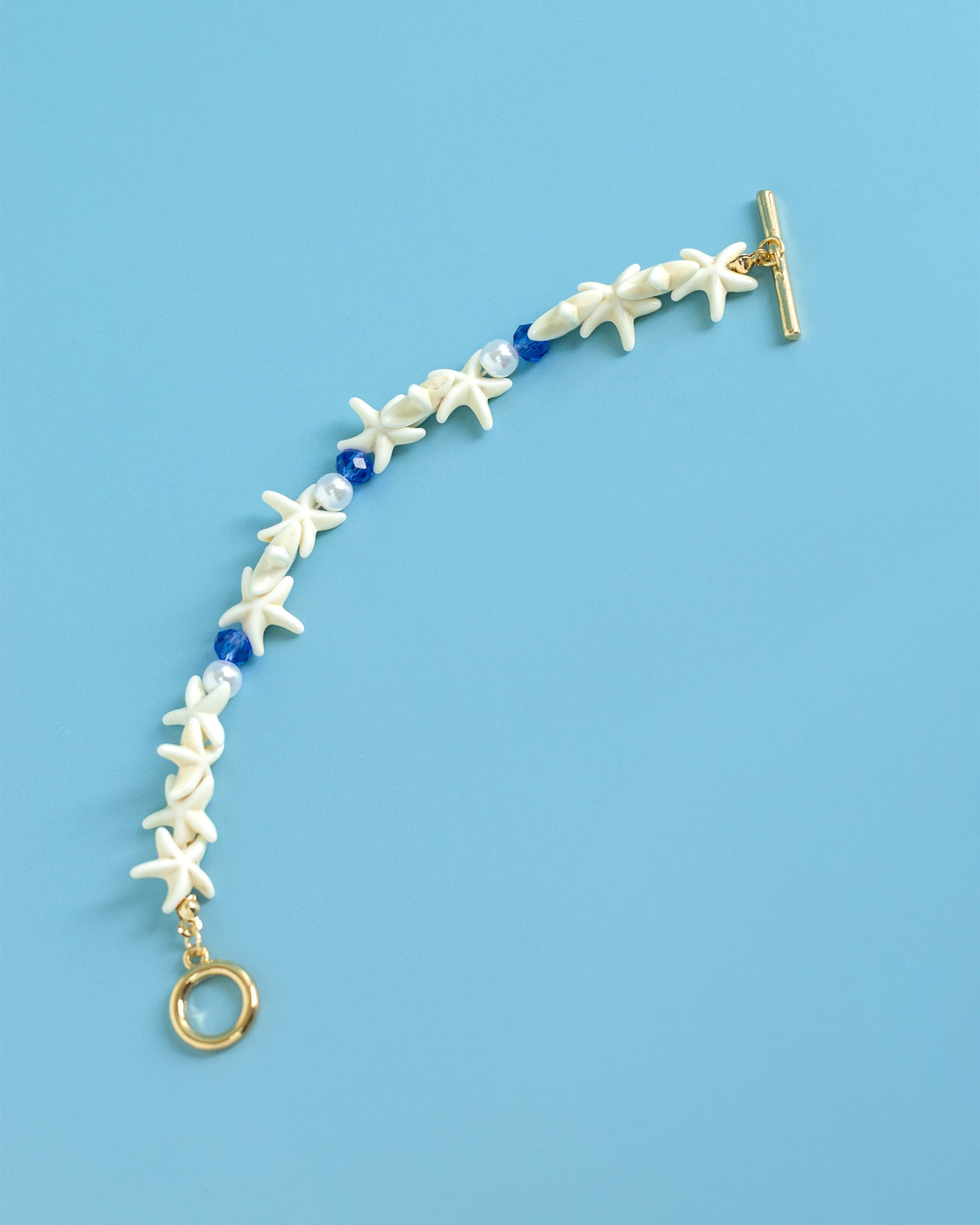 Drift in Pearlshade Starfish Bracelet