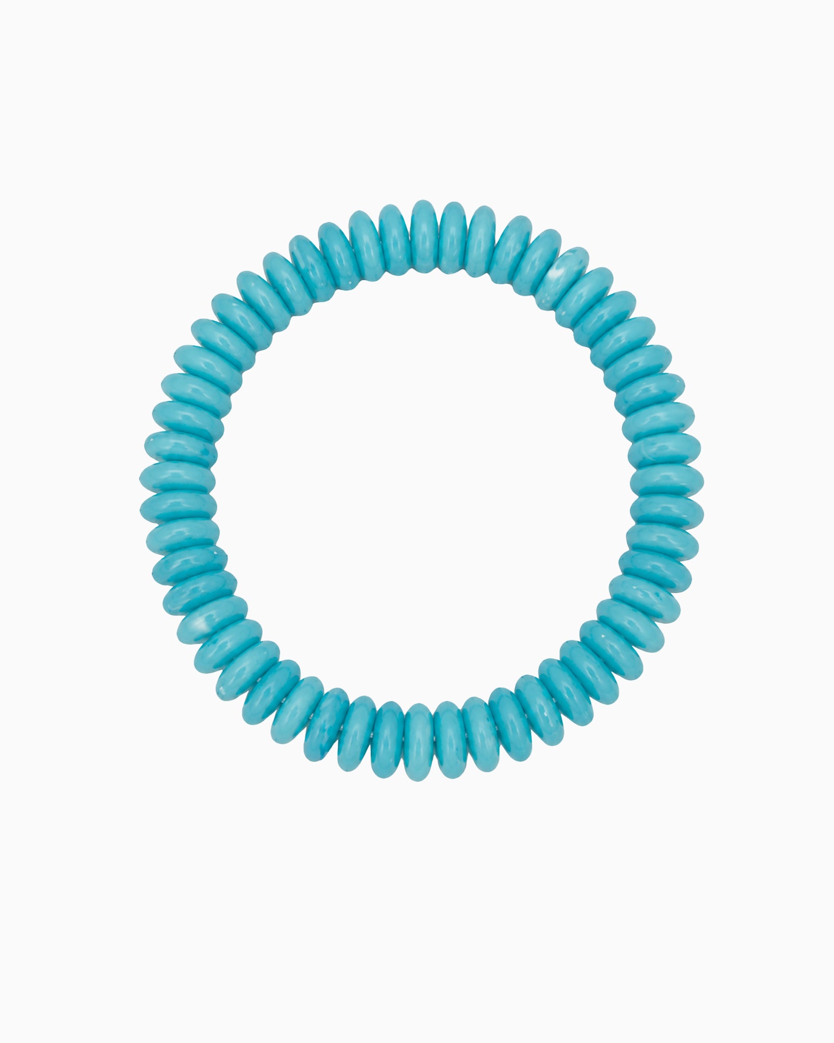Summer Wide Disc Marble Beaded Stretch Bracelets-3