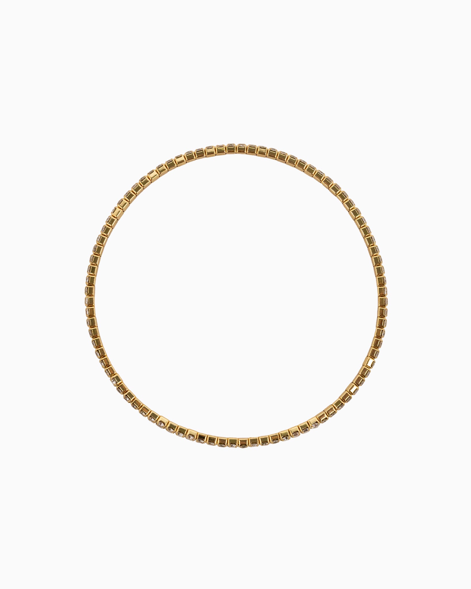 Pave Clover and CCB Bead Bracelet Set of 5