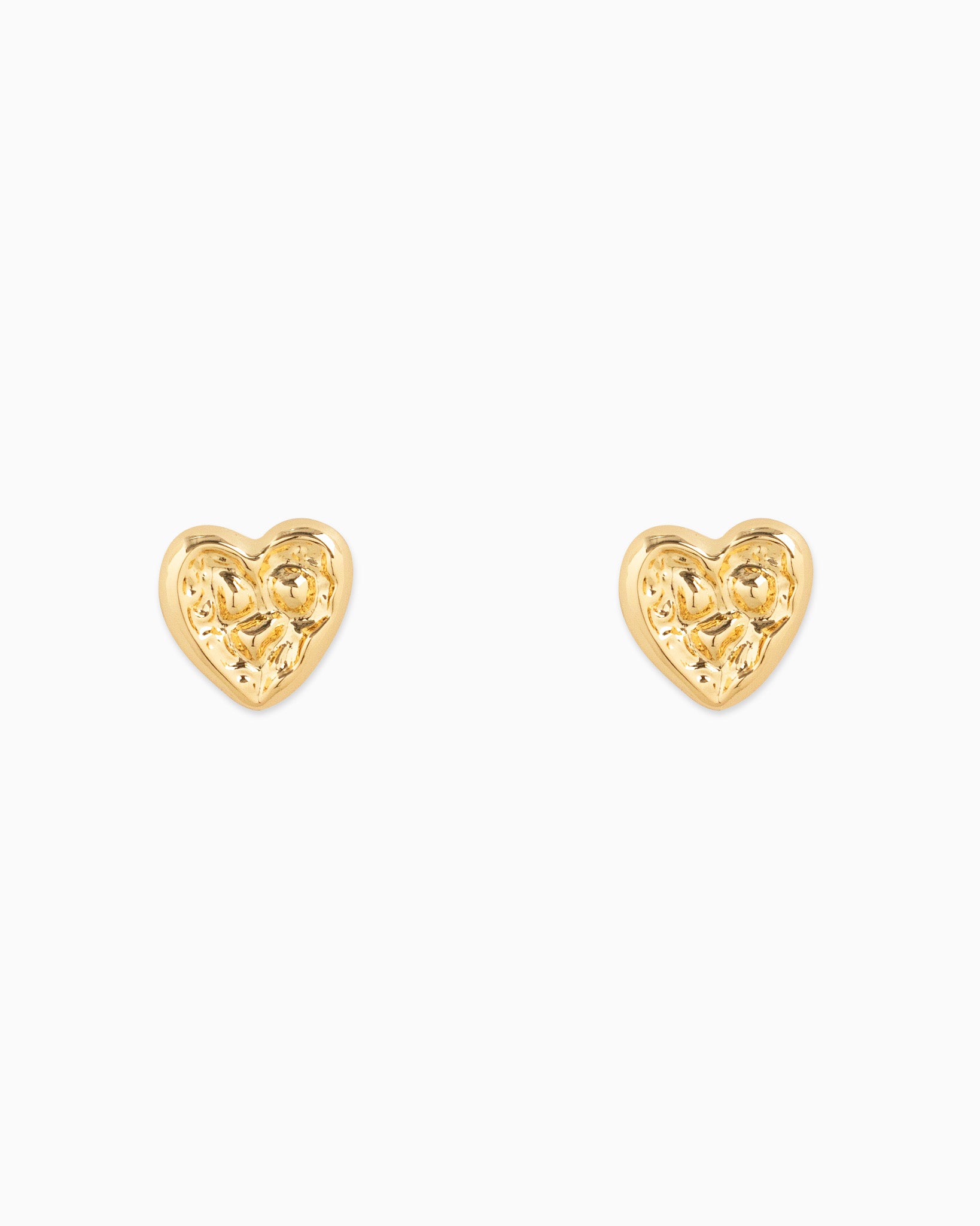Abstract Heart Shape Stud Earrings