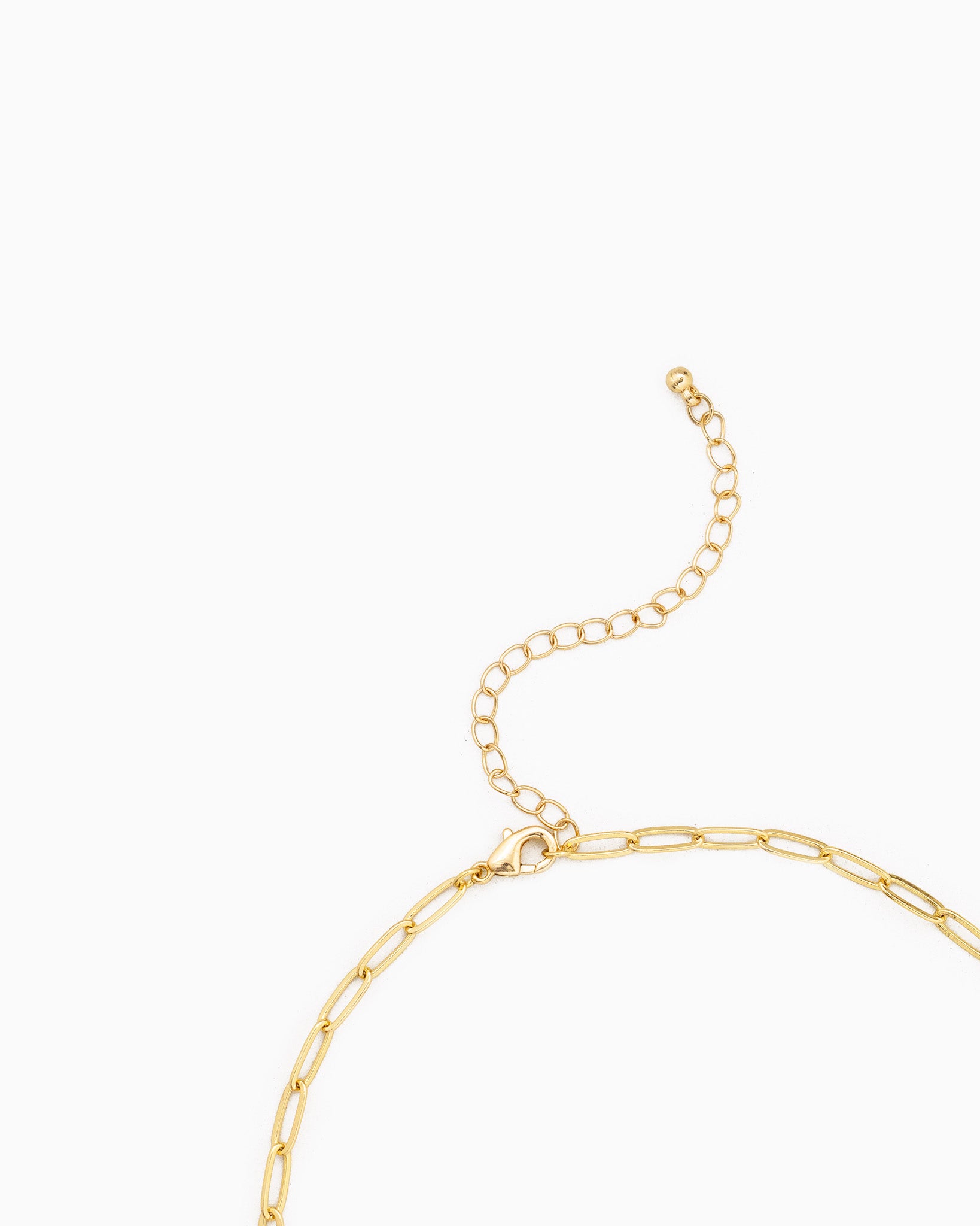 Ceramic MAMA Nine Charm Necklace