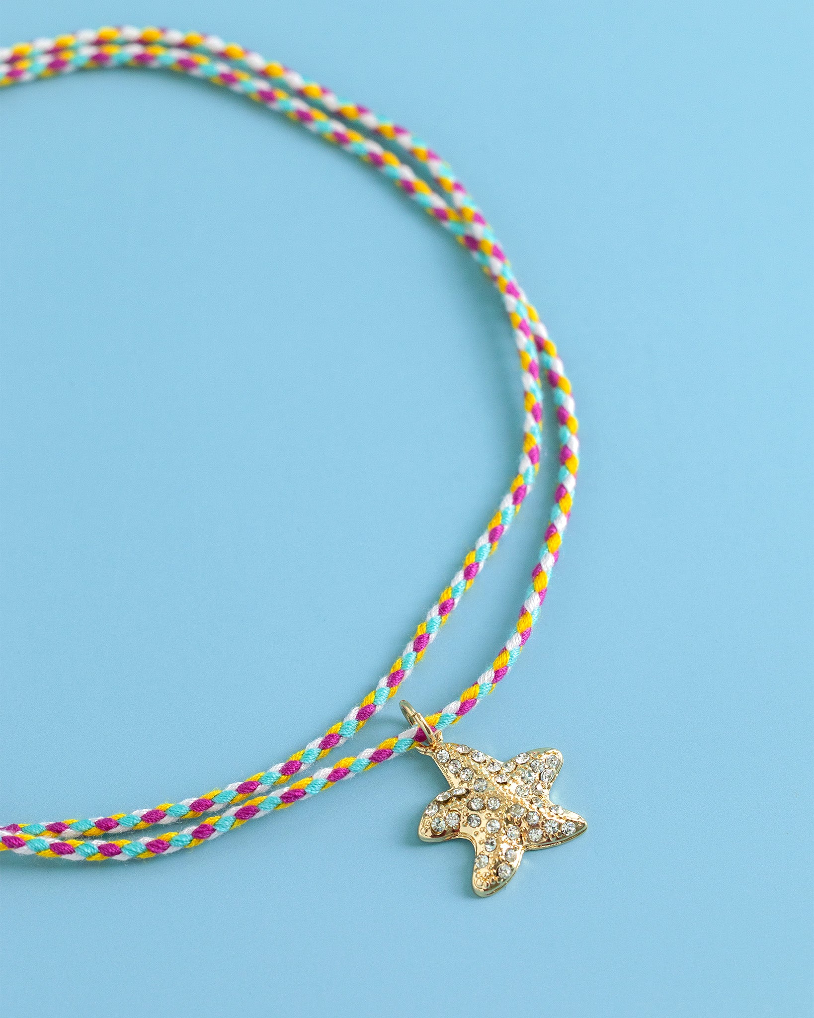 Wish Upon a Starfish Double Wrap Necklace