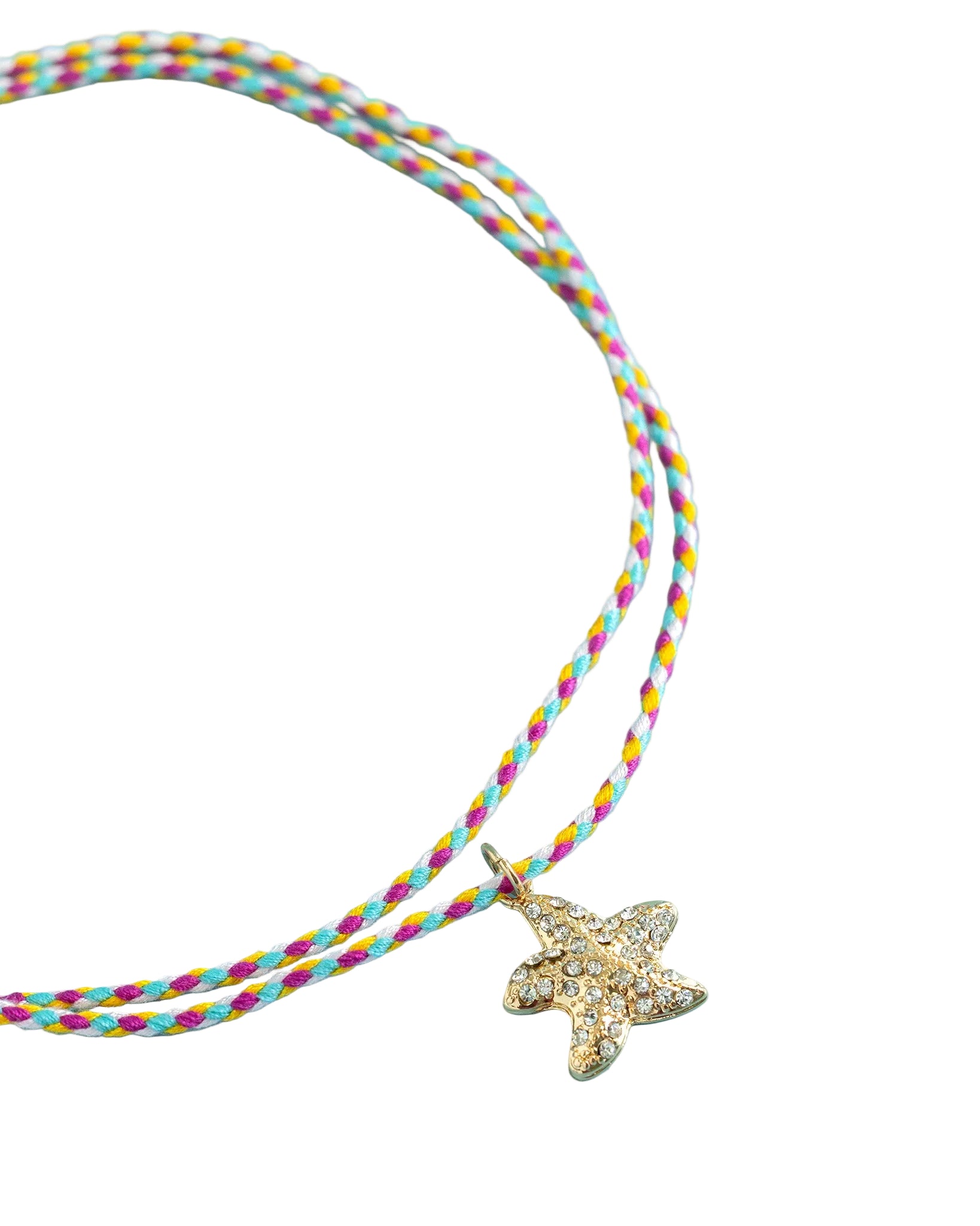 Wish Upon a Starfish Double Wrap Necklace