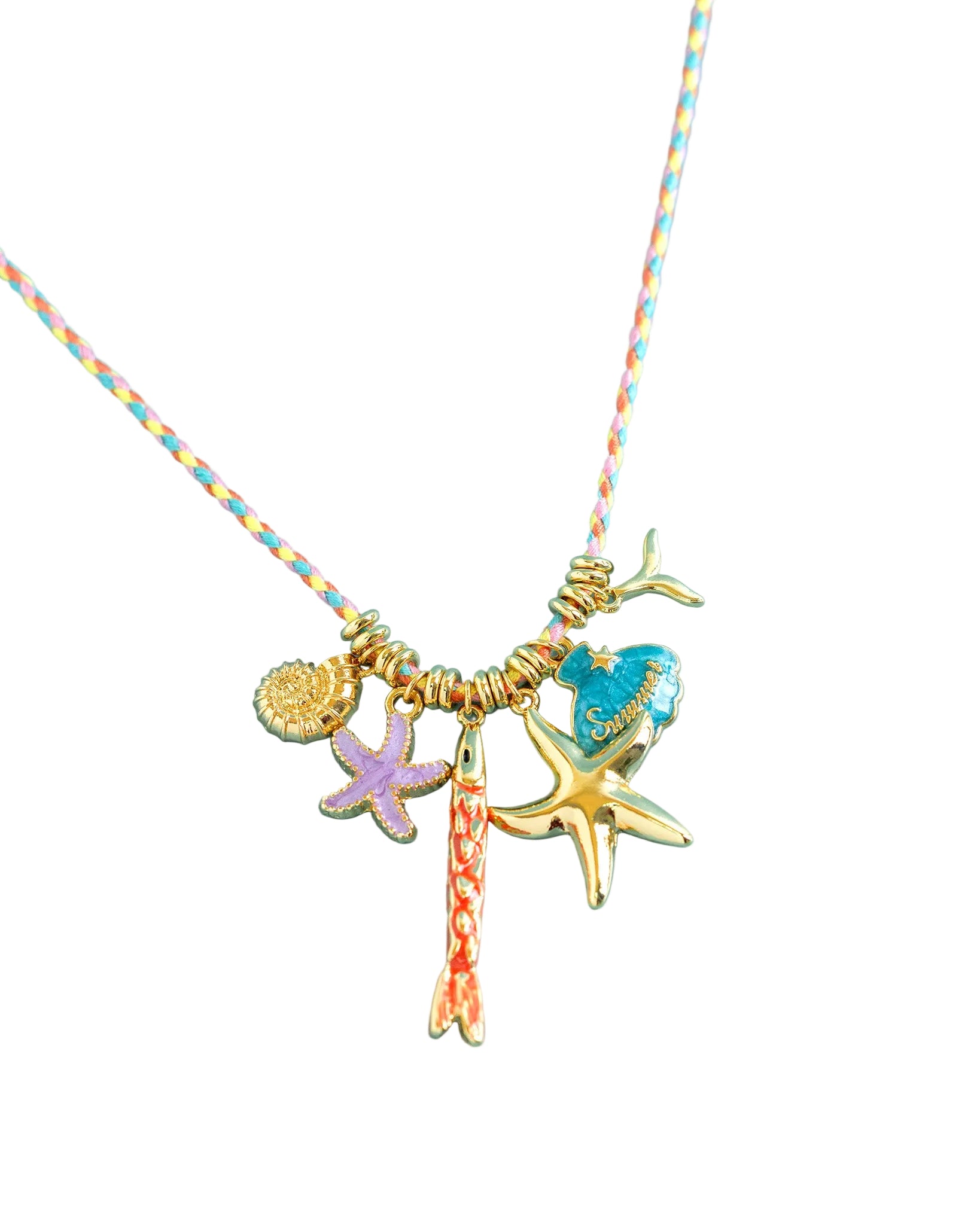 Sunset Drift Seaside Charm Necklace